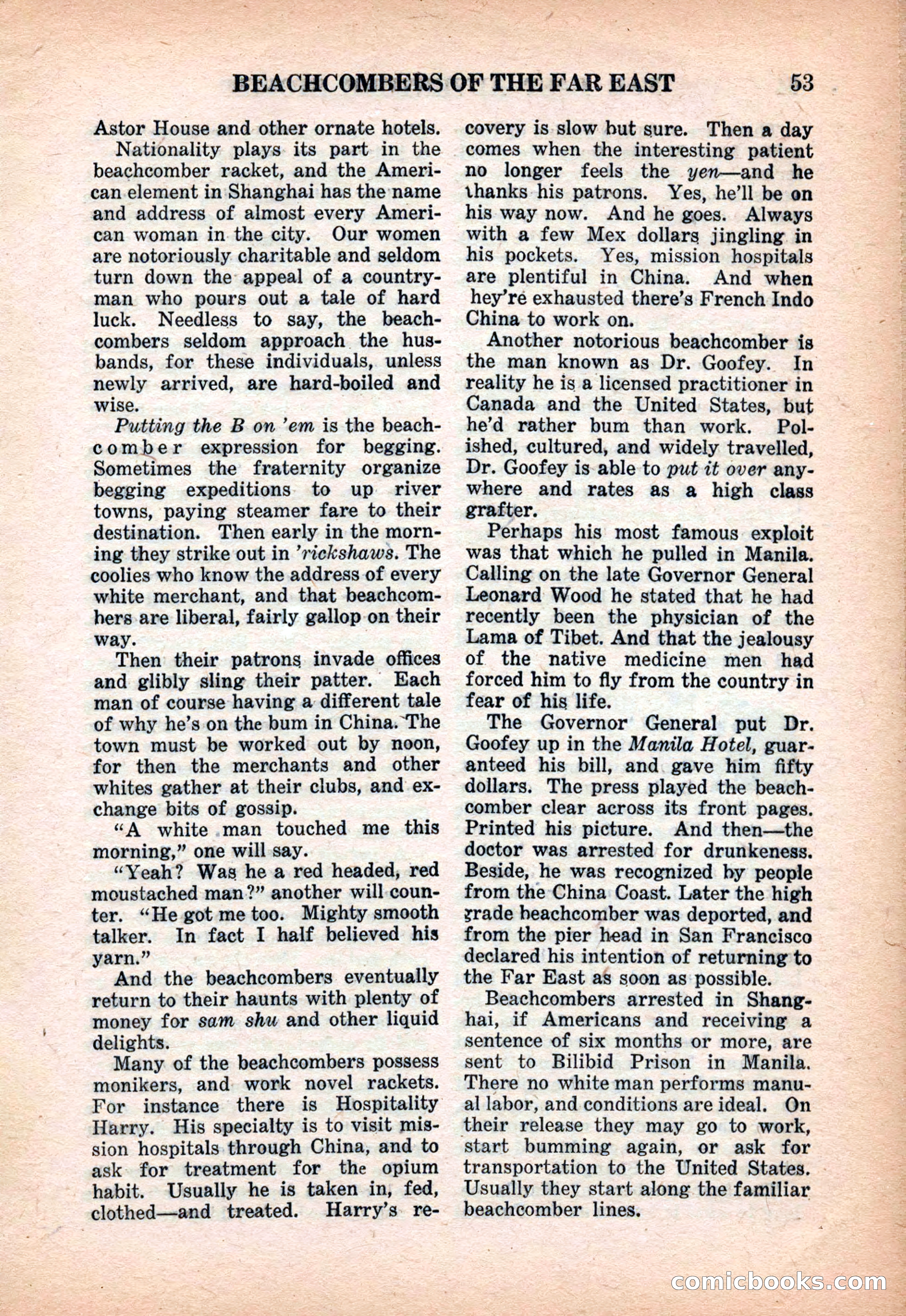 Far East Adventure Stories, March 1931 — page 55 of 132