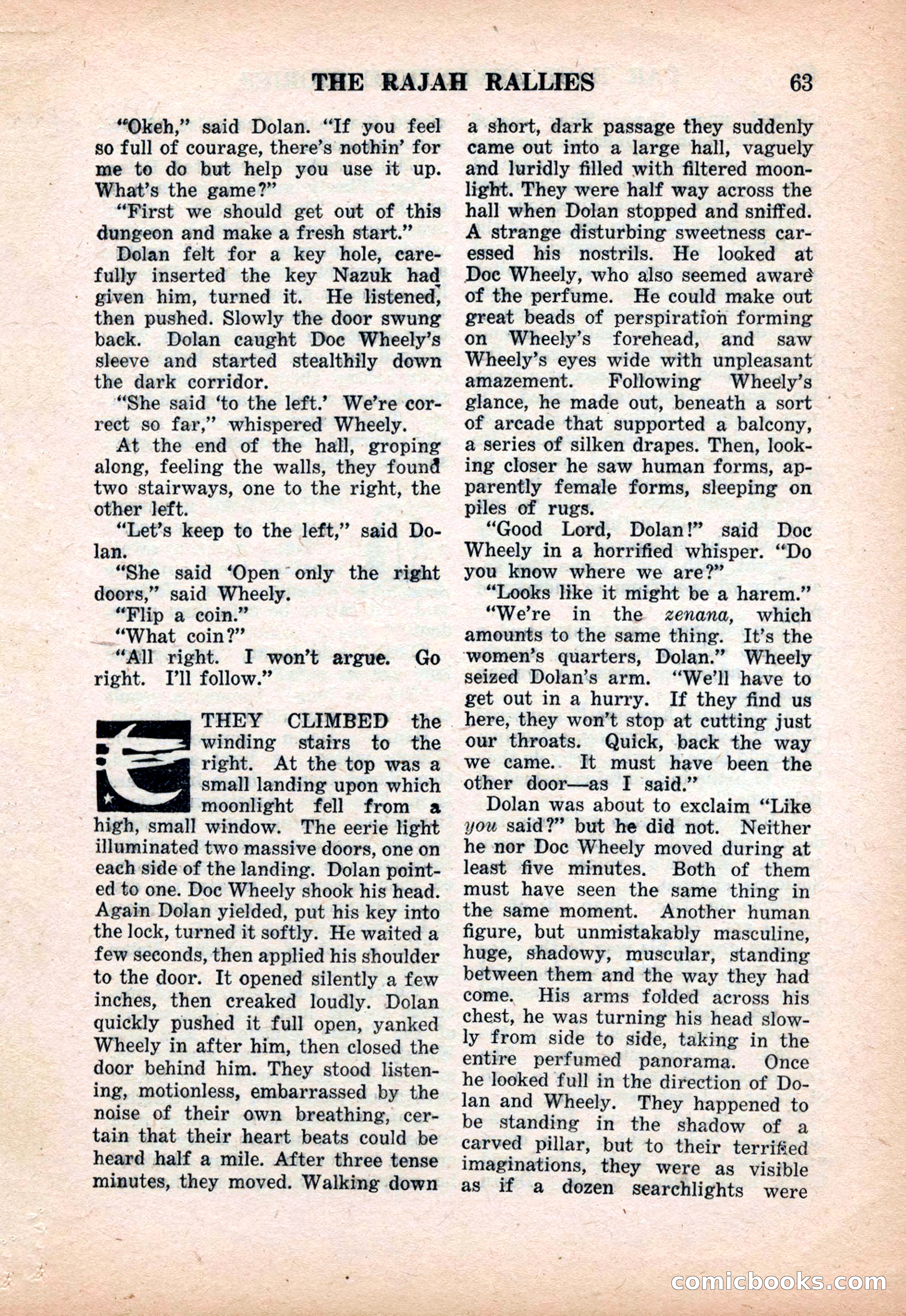Far East Adventure Stories, March 1931 — page 65 of 132