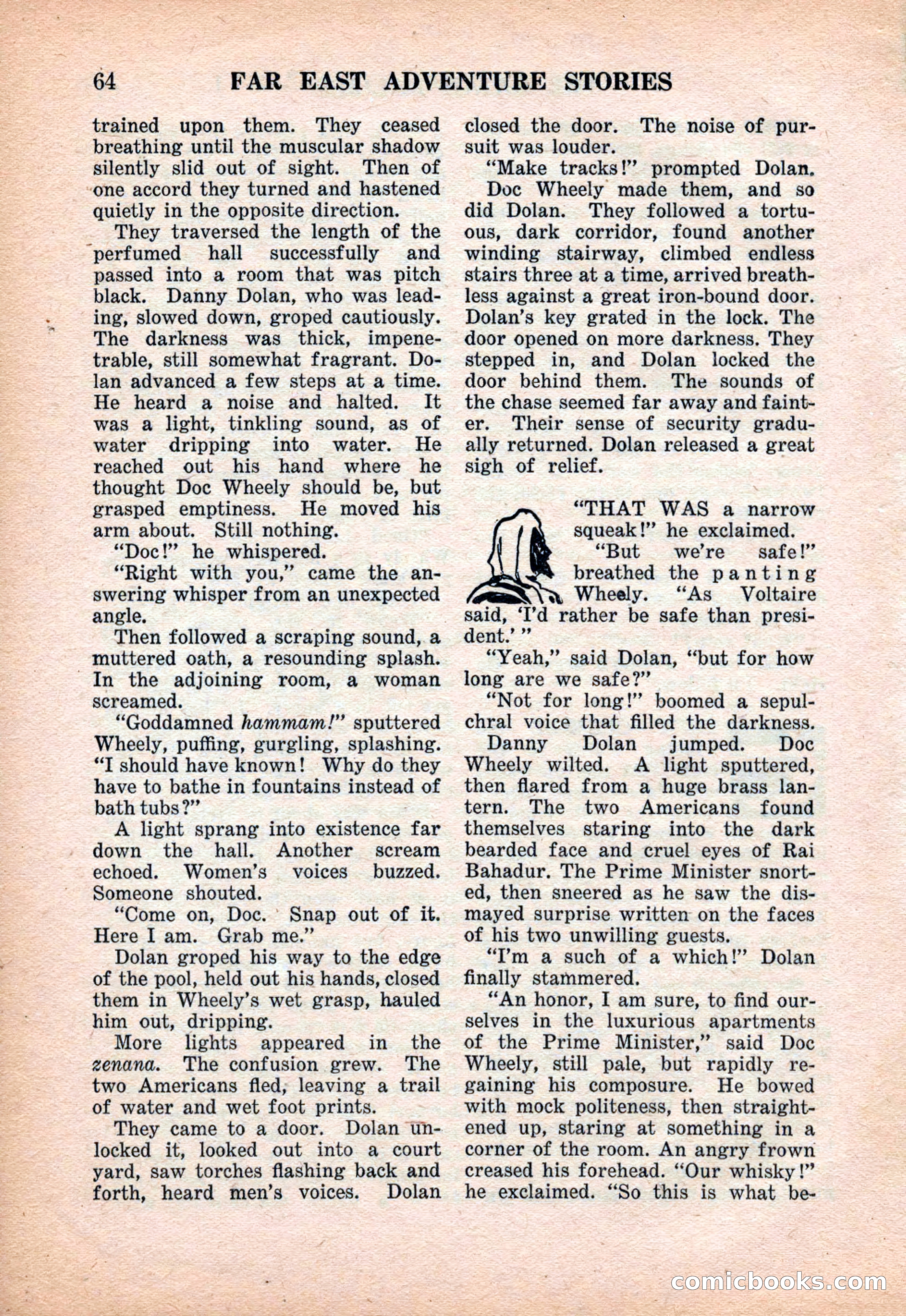 Far East Adventure Stories, March 1931 — page 66 of 132