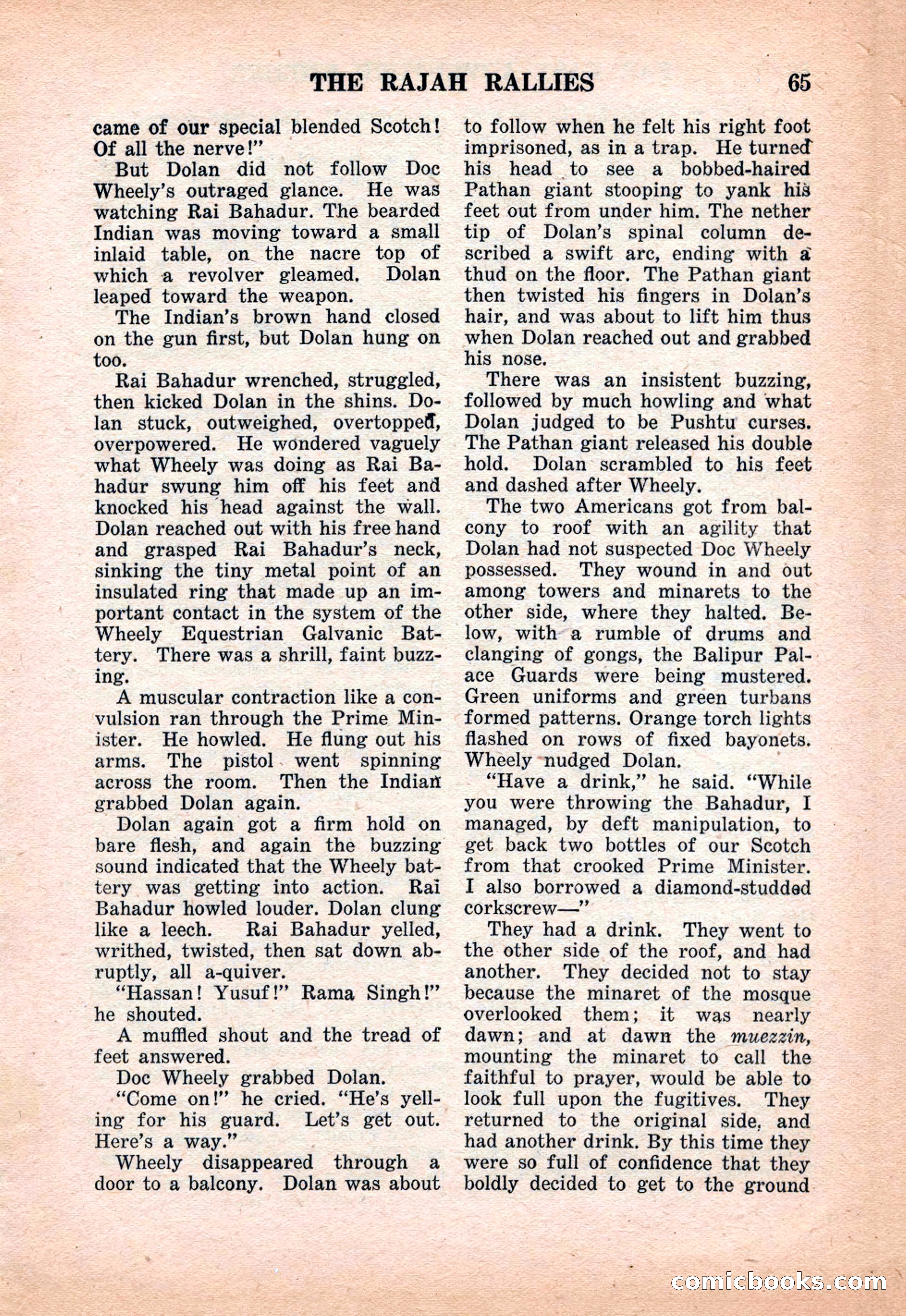 Far East Adventure Stories, March 1931 — page 67 of 132