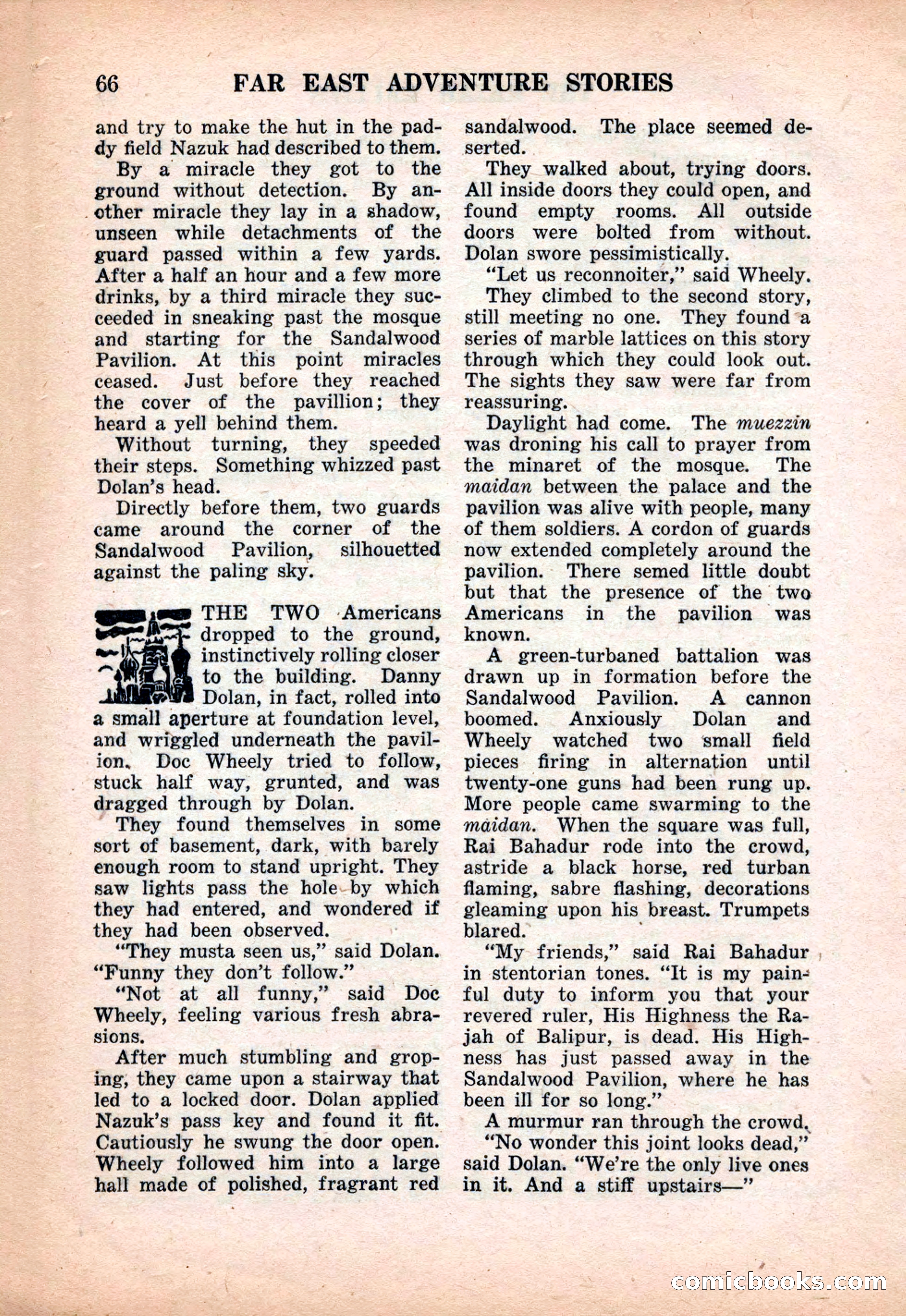 Far East Adventure Stories, March 1931 — page 68 of 132