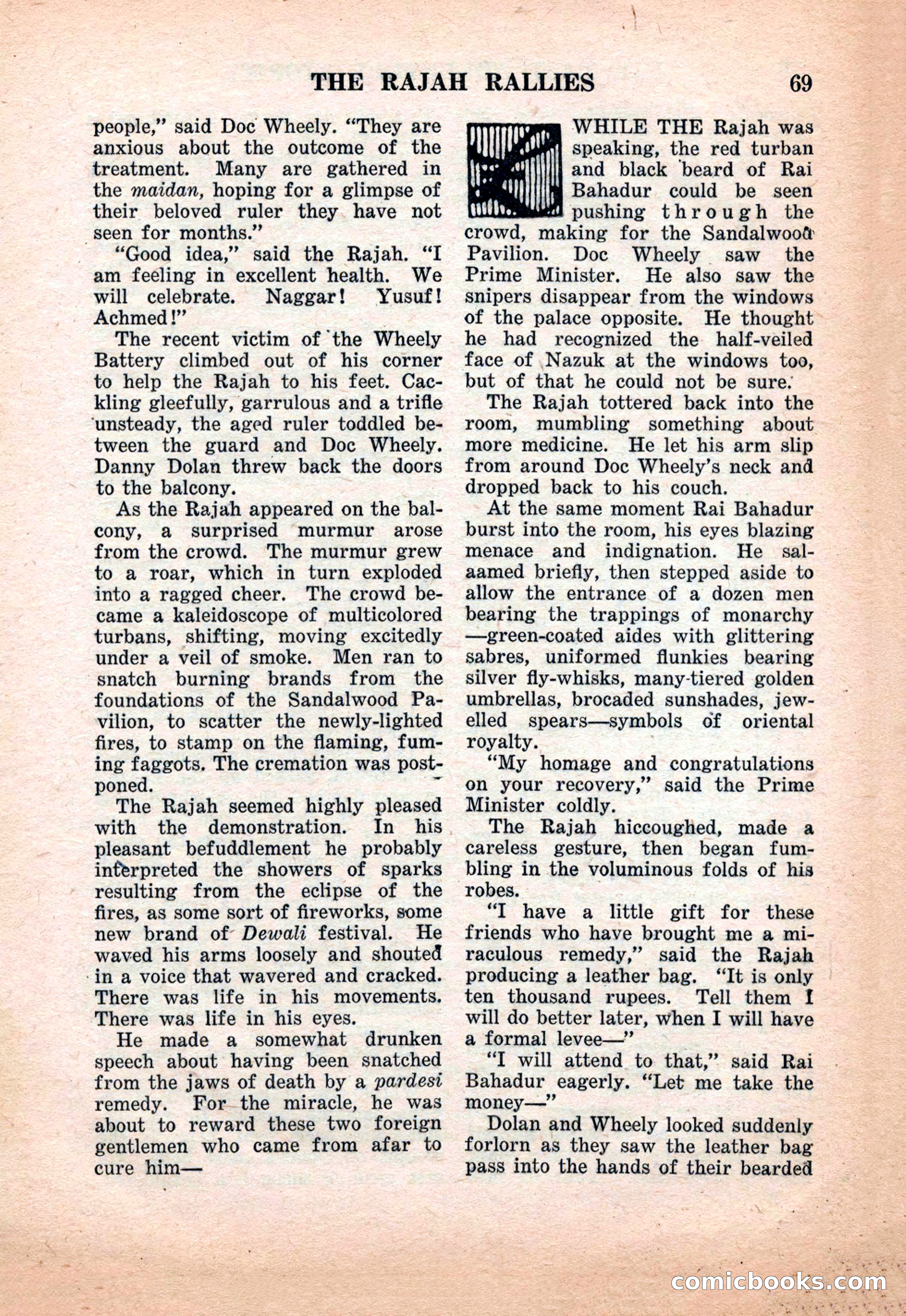 Far East Adventure Stories, March 1931 — page 71 of 132