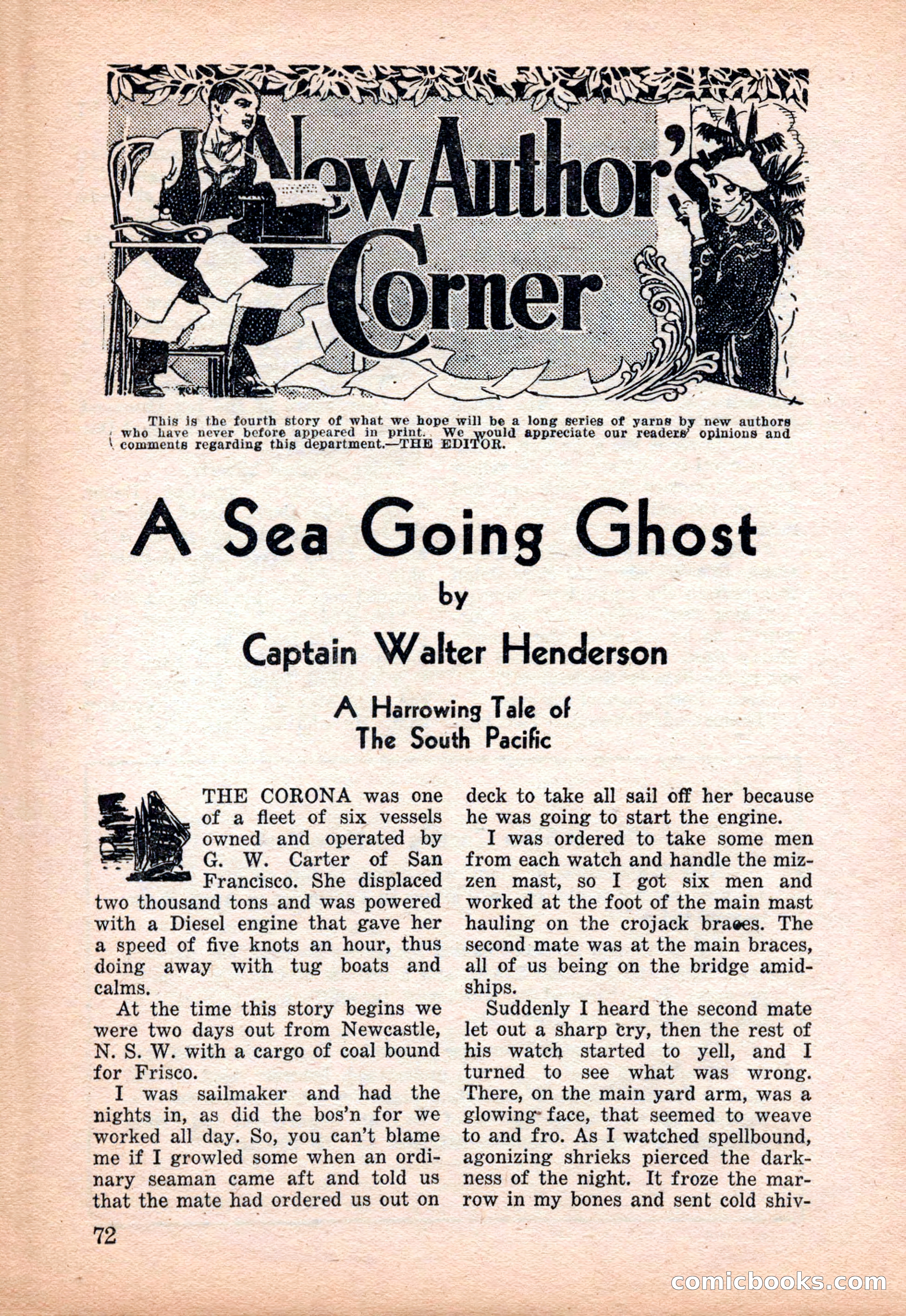 Far East Adventure Stories, March 1931 — page 74 of 132