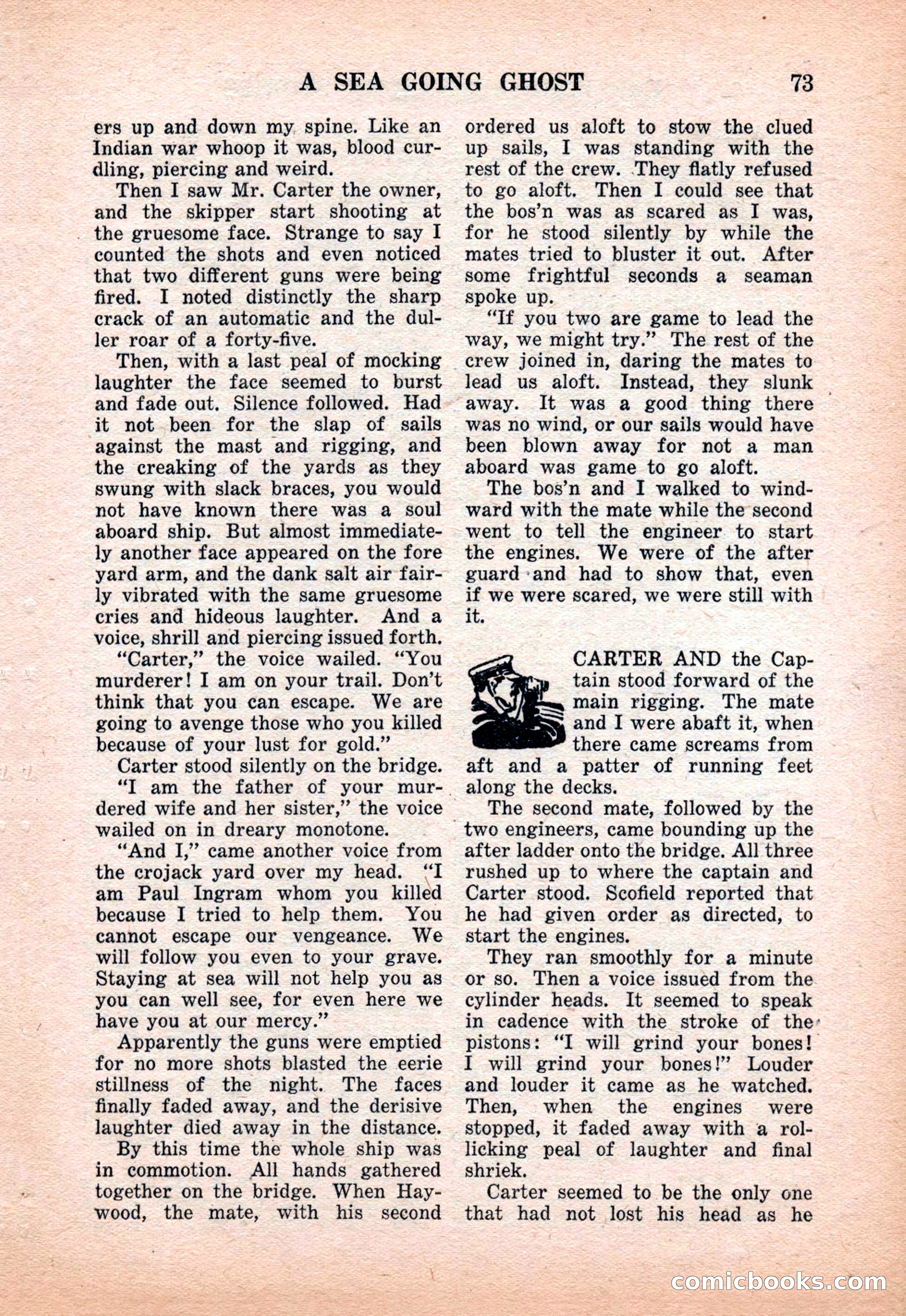 Far East Adventure Stories, March 1931 — page 75 of 132
