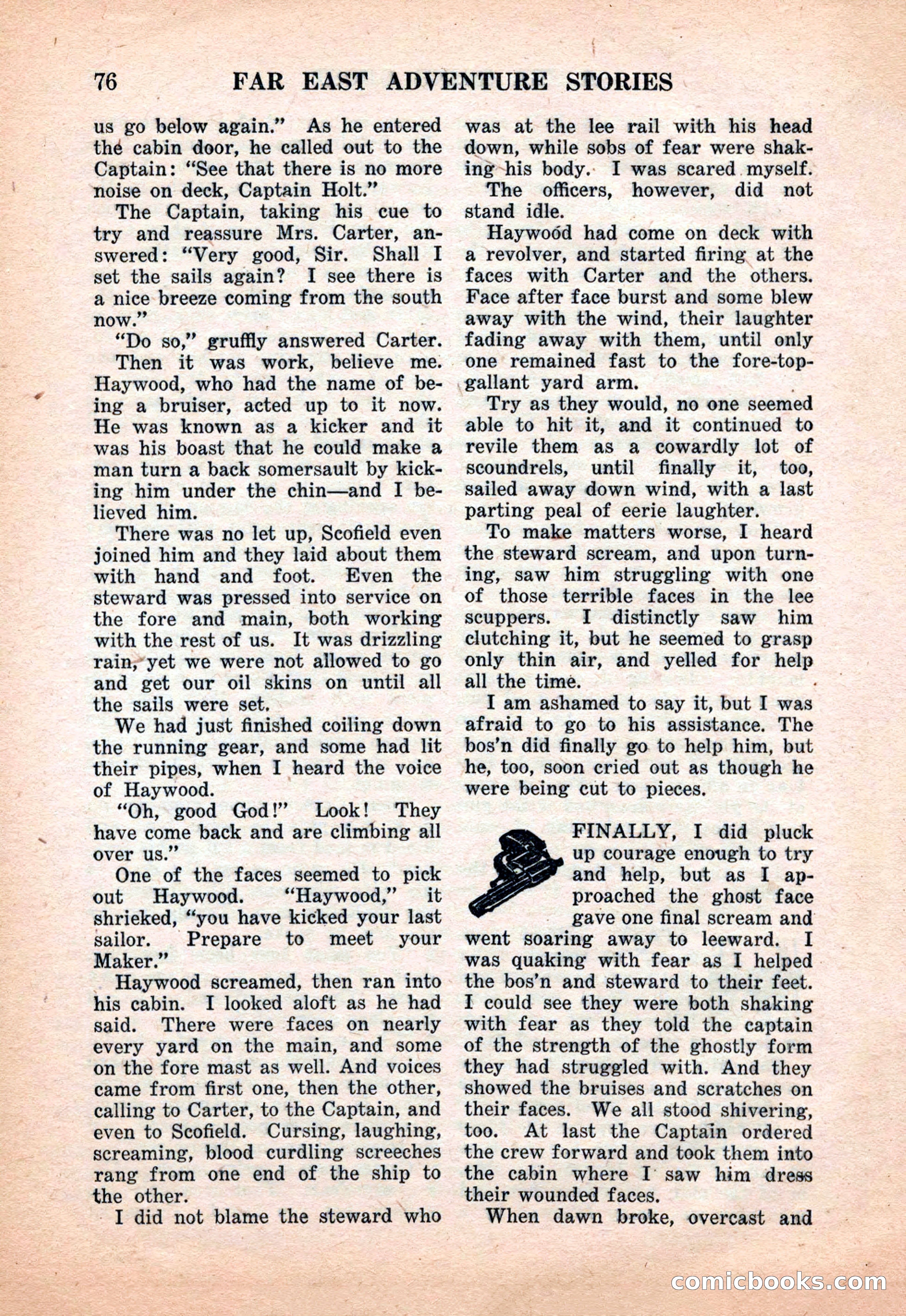 Far East Adventure Stories, March 1931 — page 78 of 132