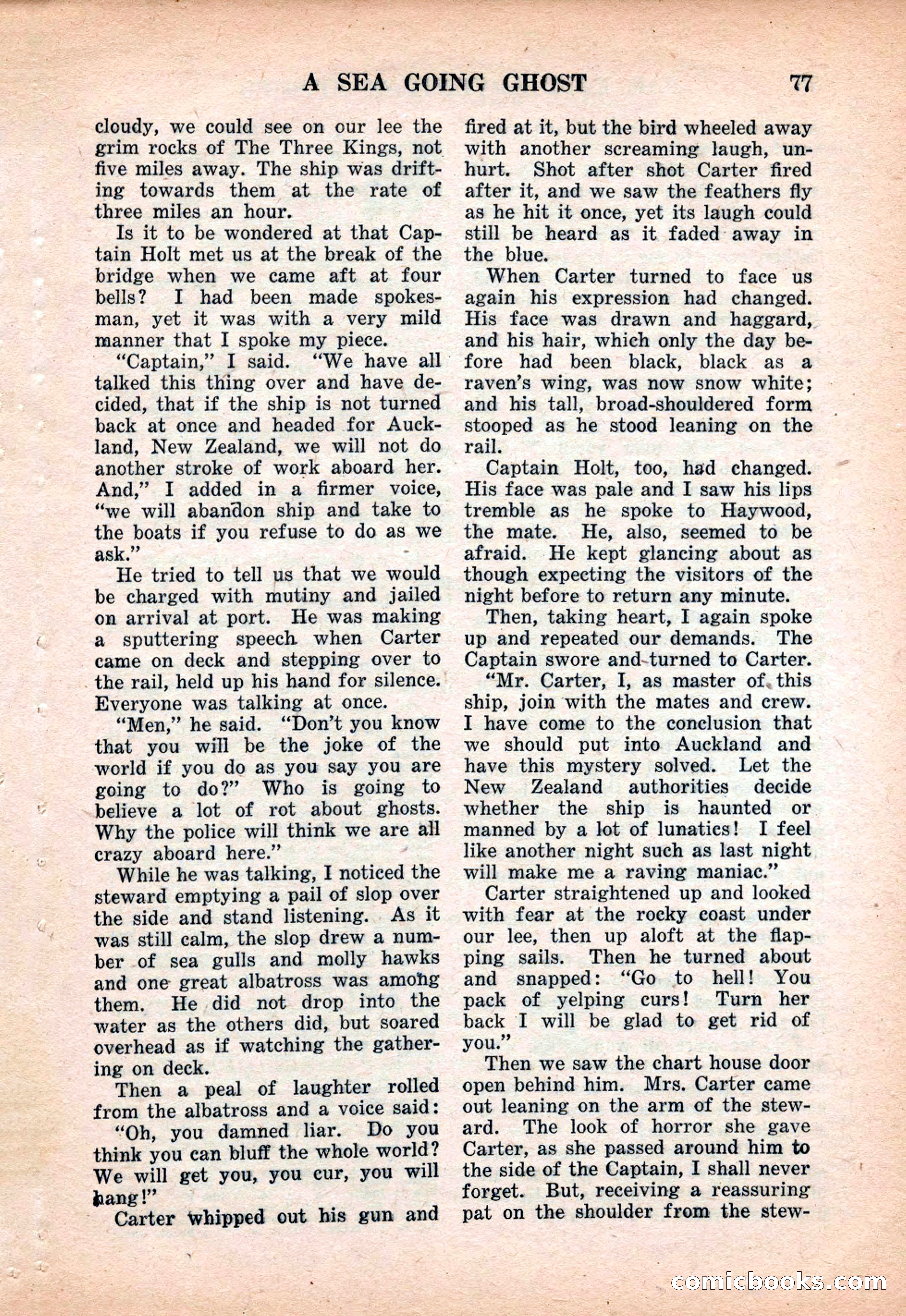 Far East Adventure Stories, March 1931 — page 79 of 132