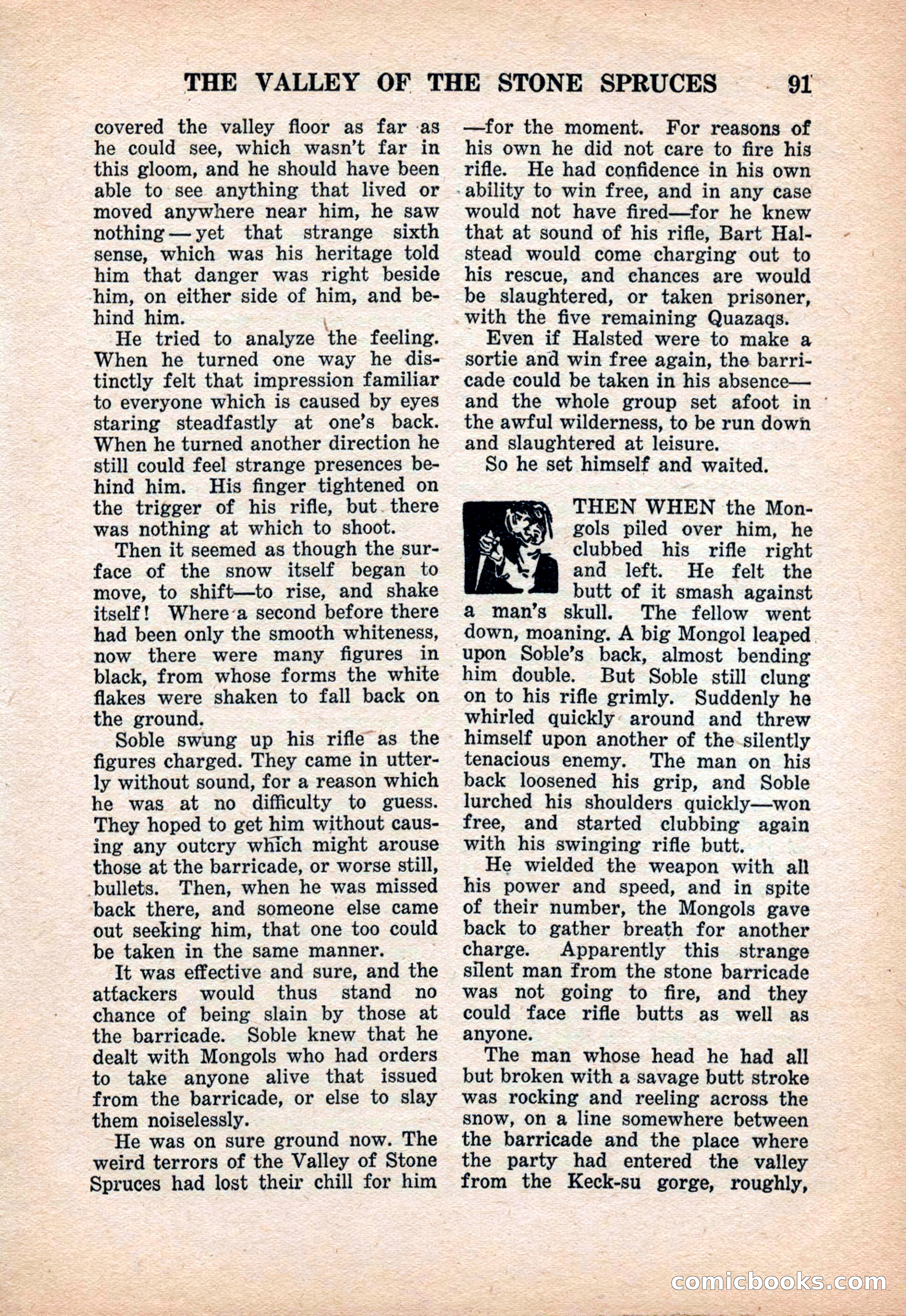 Far East Adventure Stories, March 1931 — page 93 of 132