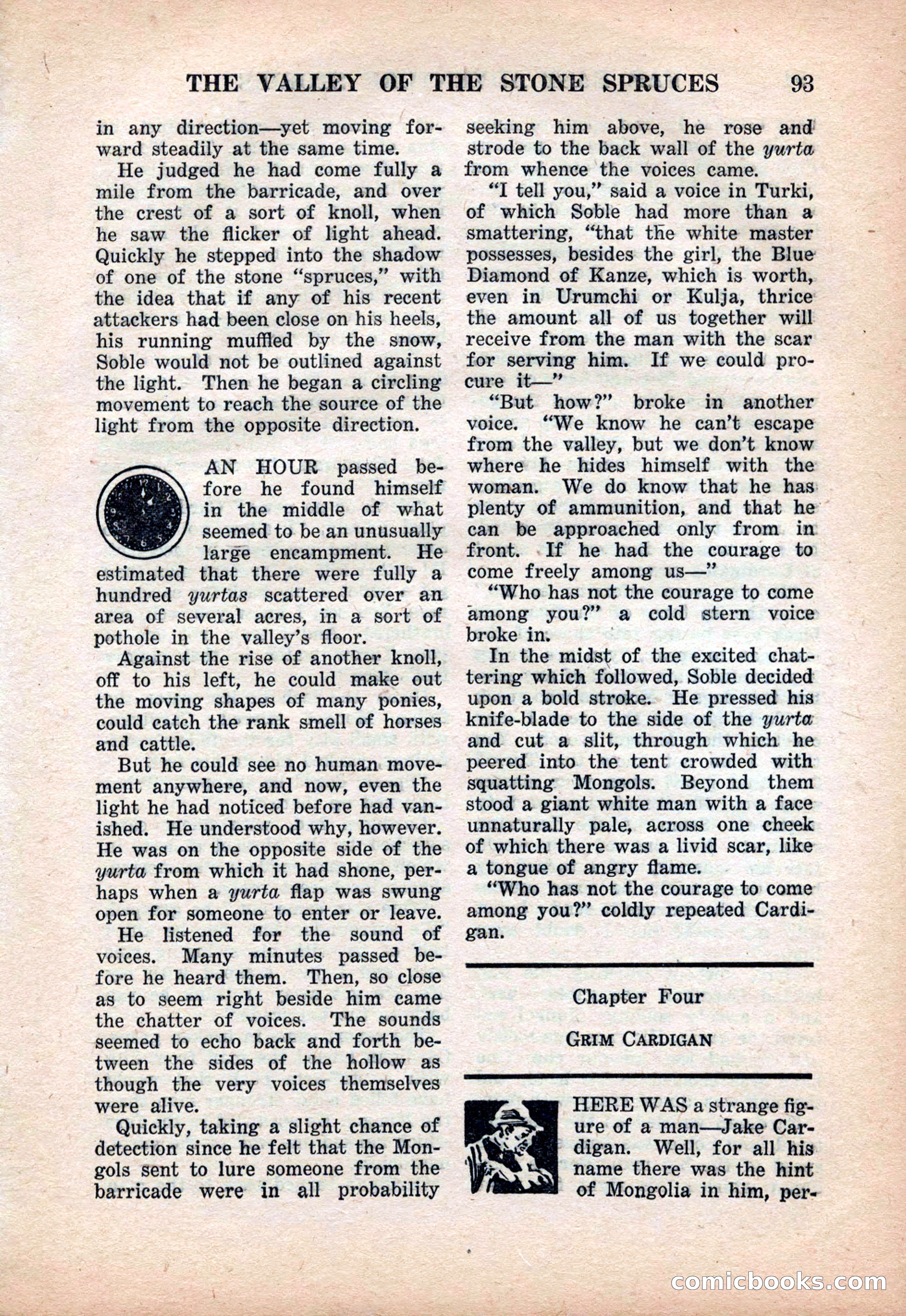 Far East Adventure Stories, March 1931 — page 95 of 132