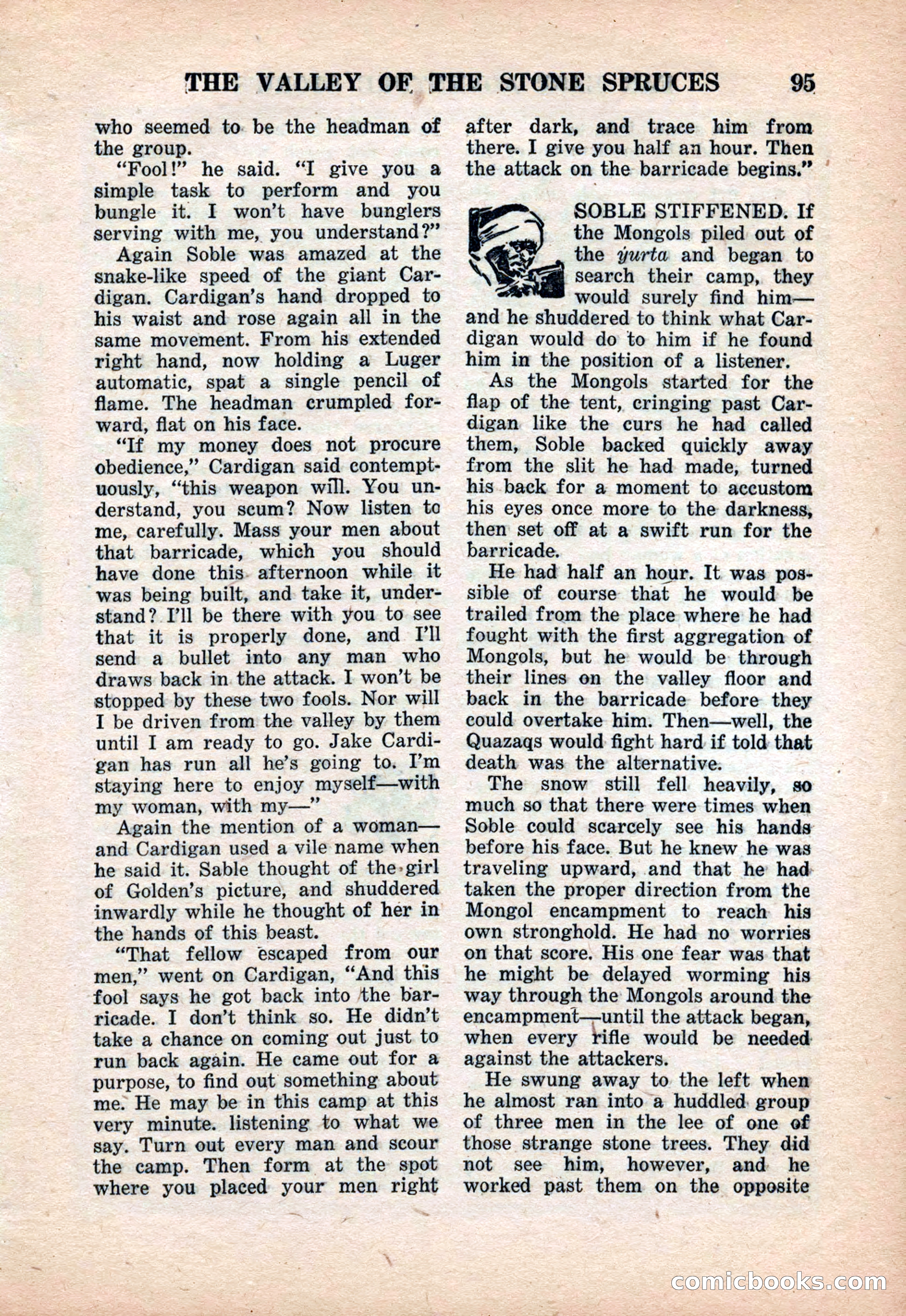 Far East Adventure Stories, March 1931 — page 97 of 132