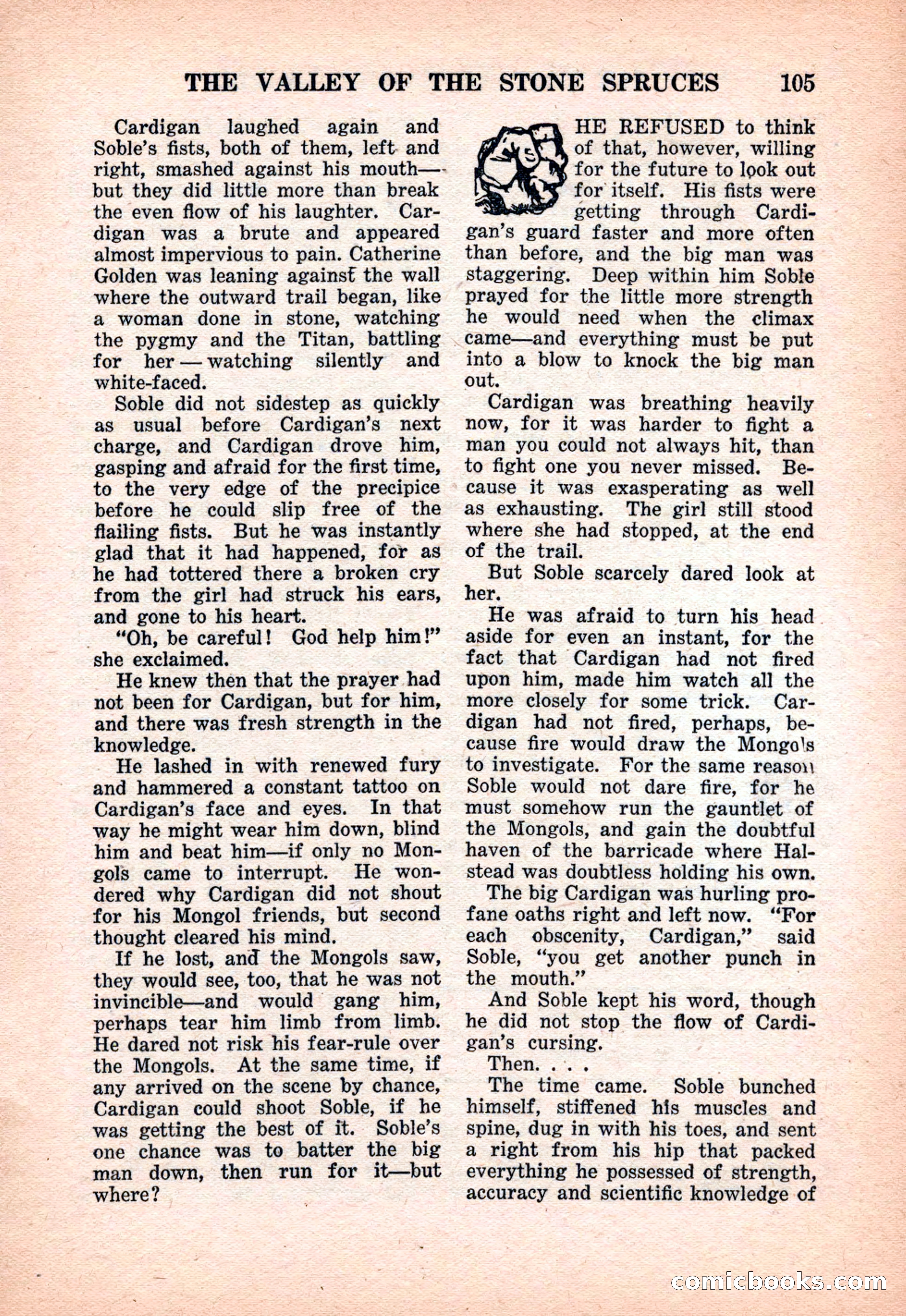 Far East Adventure Stories, March 1931 — page 107 of 132