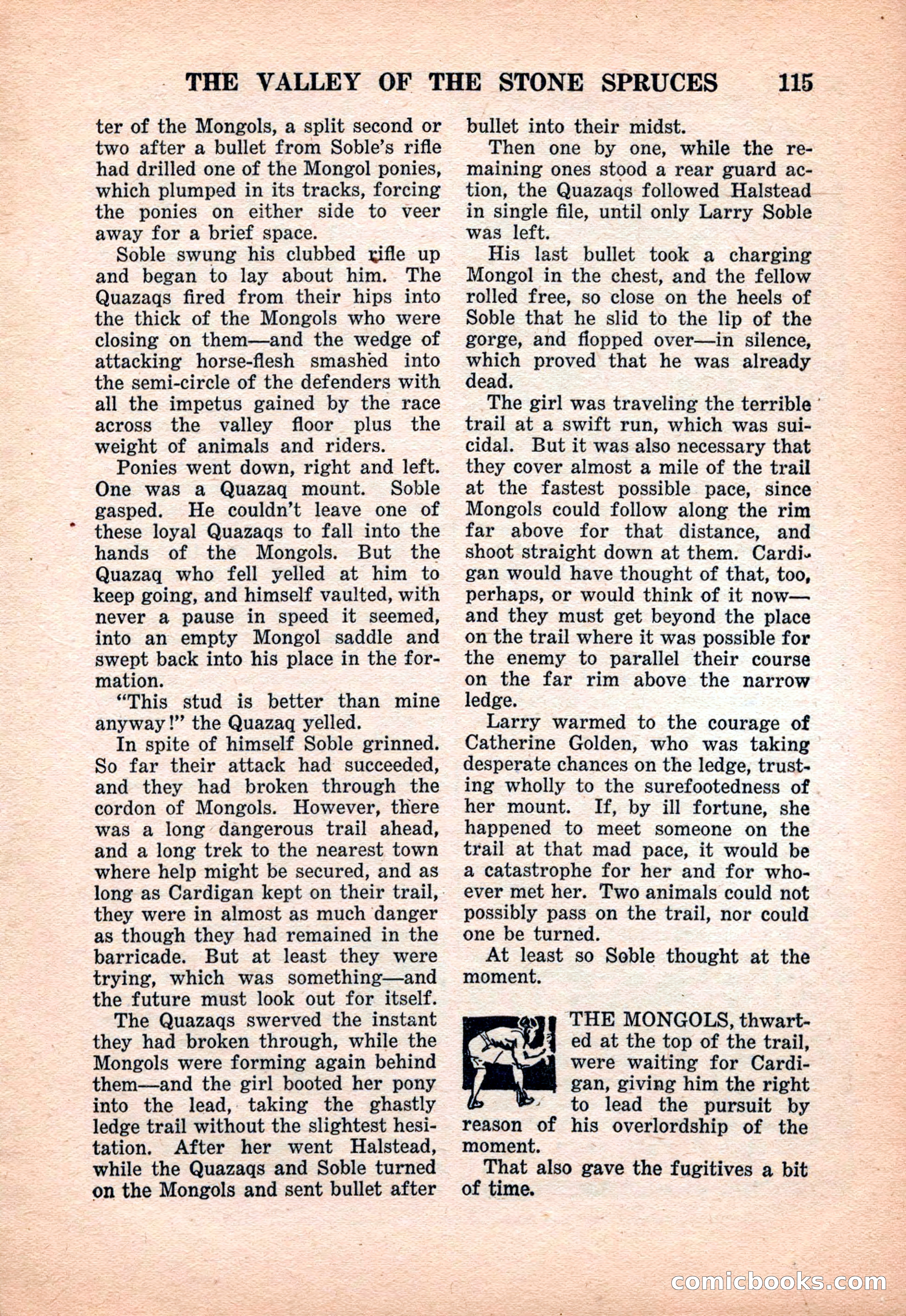 Far East Adventure Stories, March 1931 — page 117 of 132