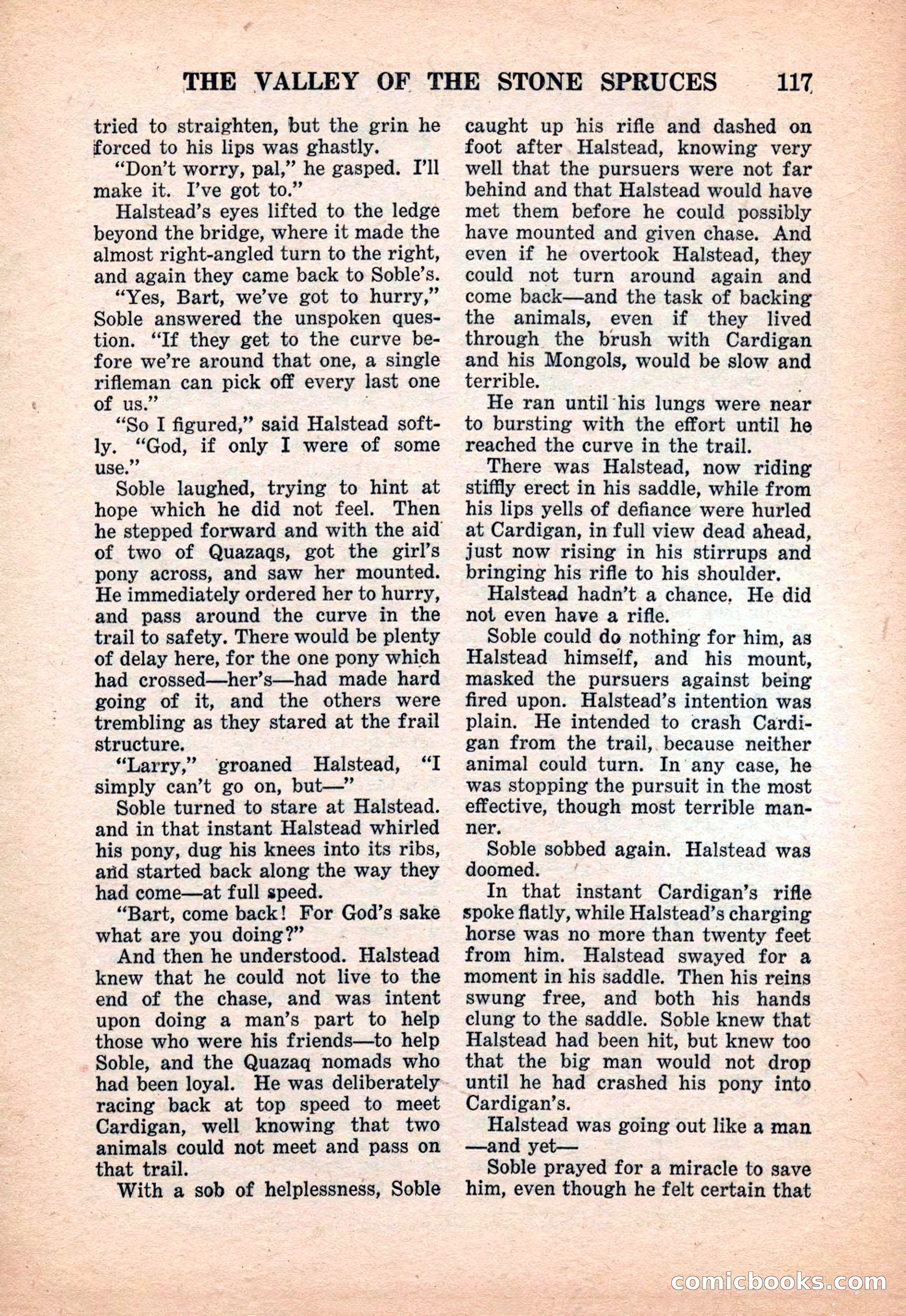 Far East Adventure Stories, March 1931 — page 119 of 132