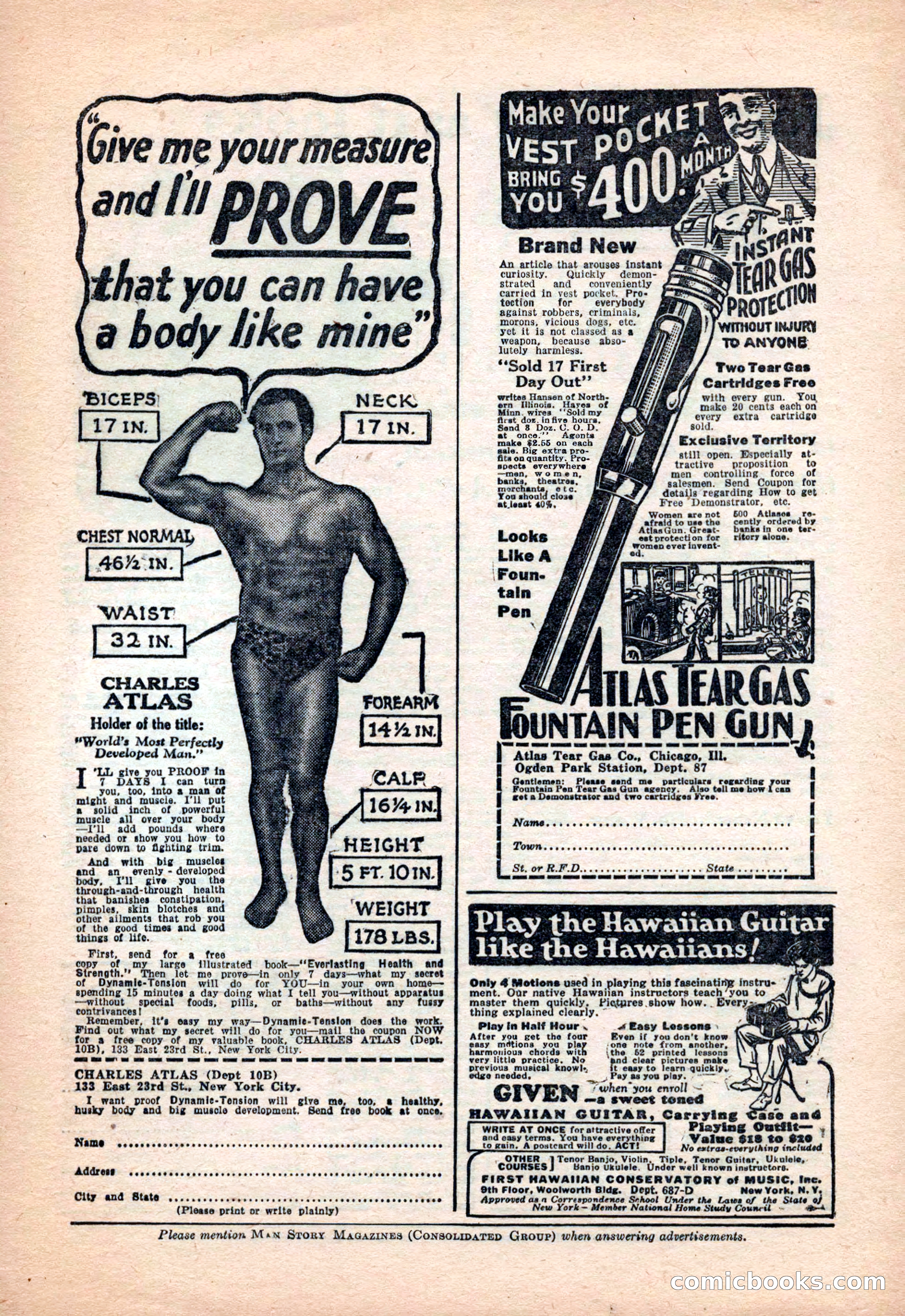 Far East Adventure Stories, March 1931 — page 126 of 132