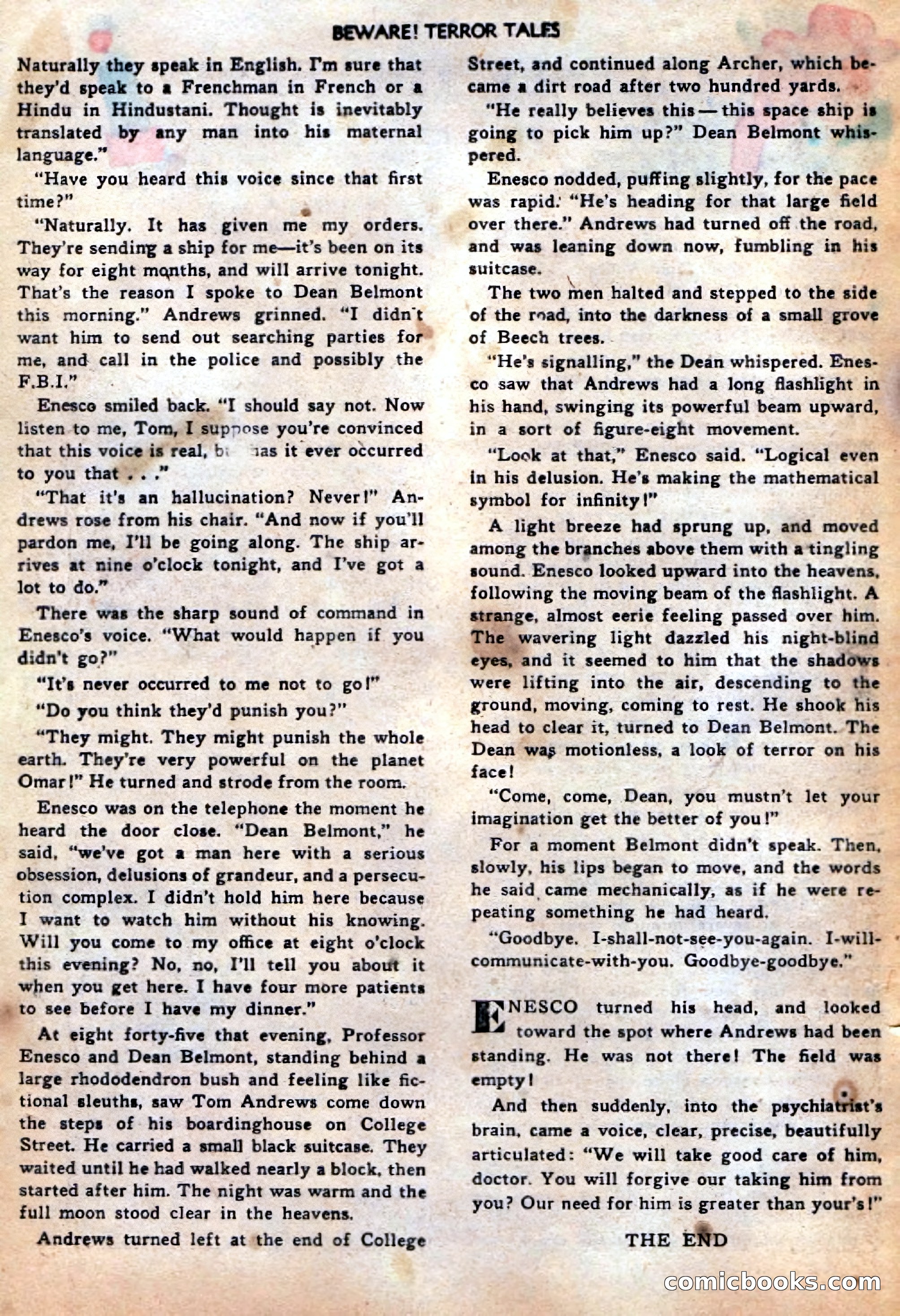 Beware Terror Tales #3 — page 14 of 36