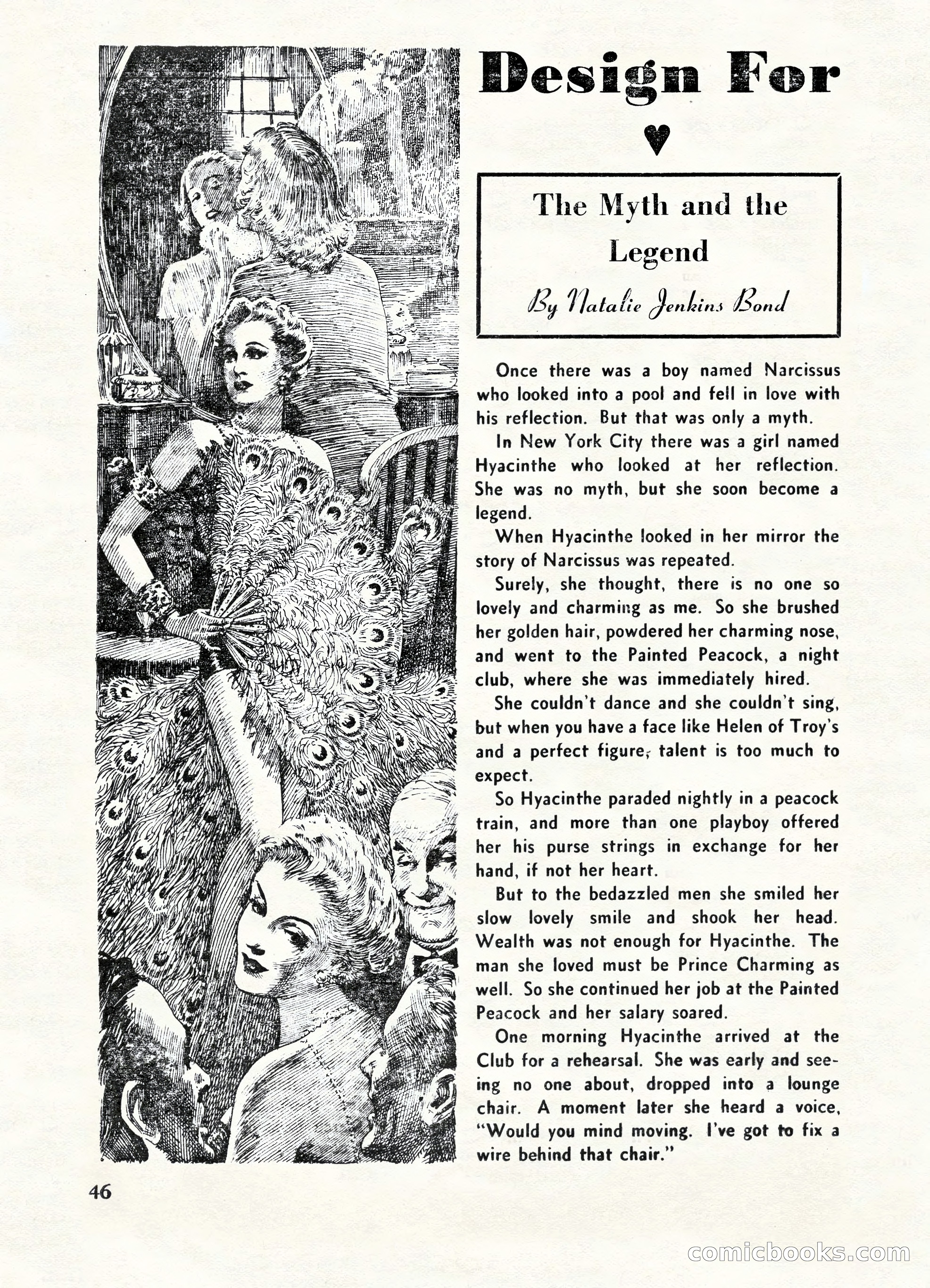 Fifteen Love Stories, March 1954 — page 46 of 116