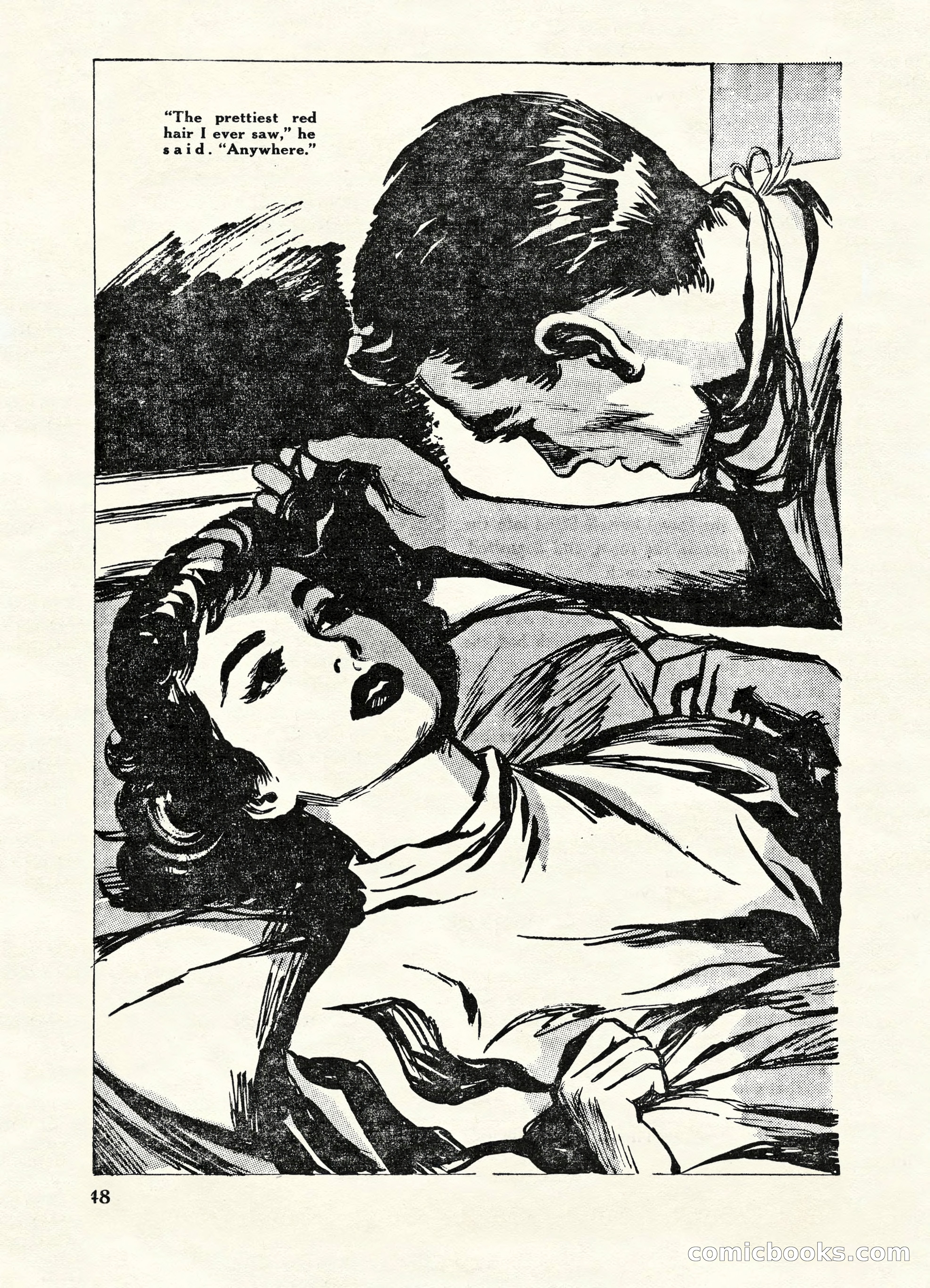 Fifteen Love Stories, March 1954 — page 48 of 116