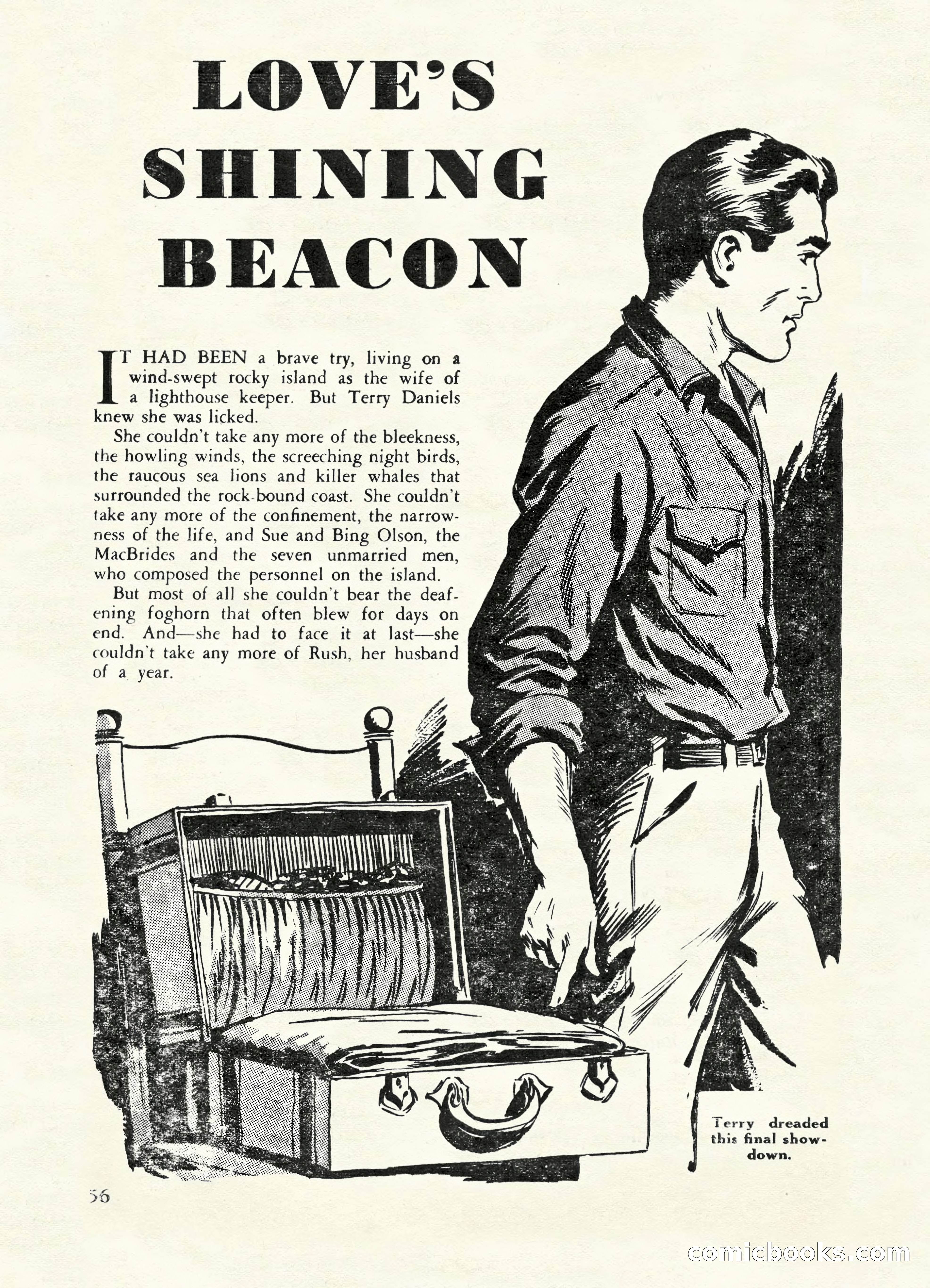 Fifteen Love Stories, March 1954 — page 56 of 116