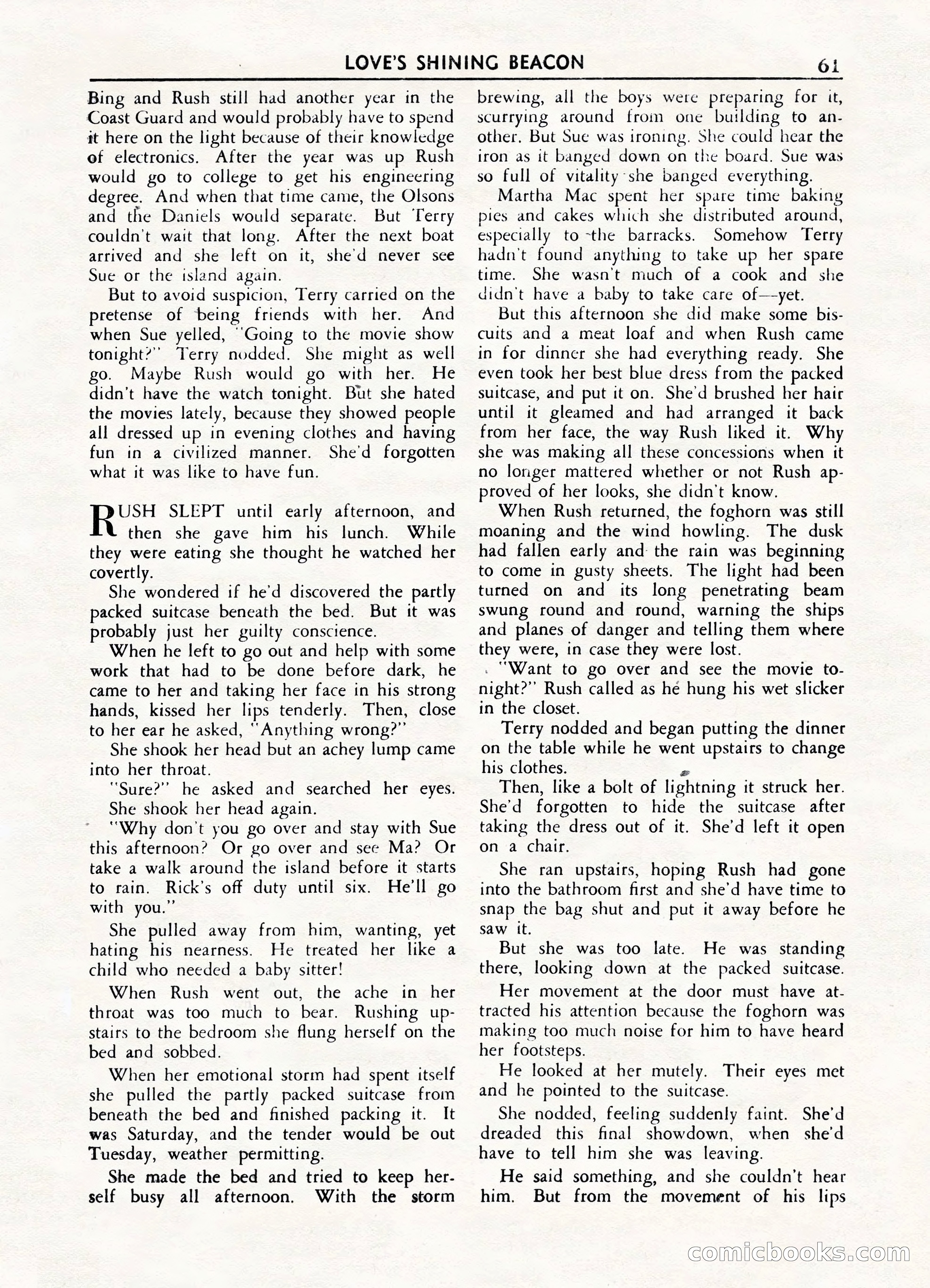 Fifteen Love Stories, March 1954 — page 61 of 116