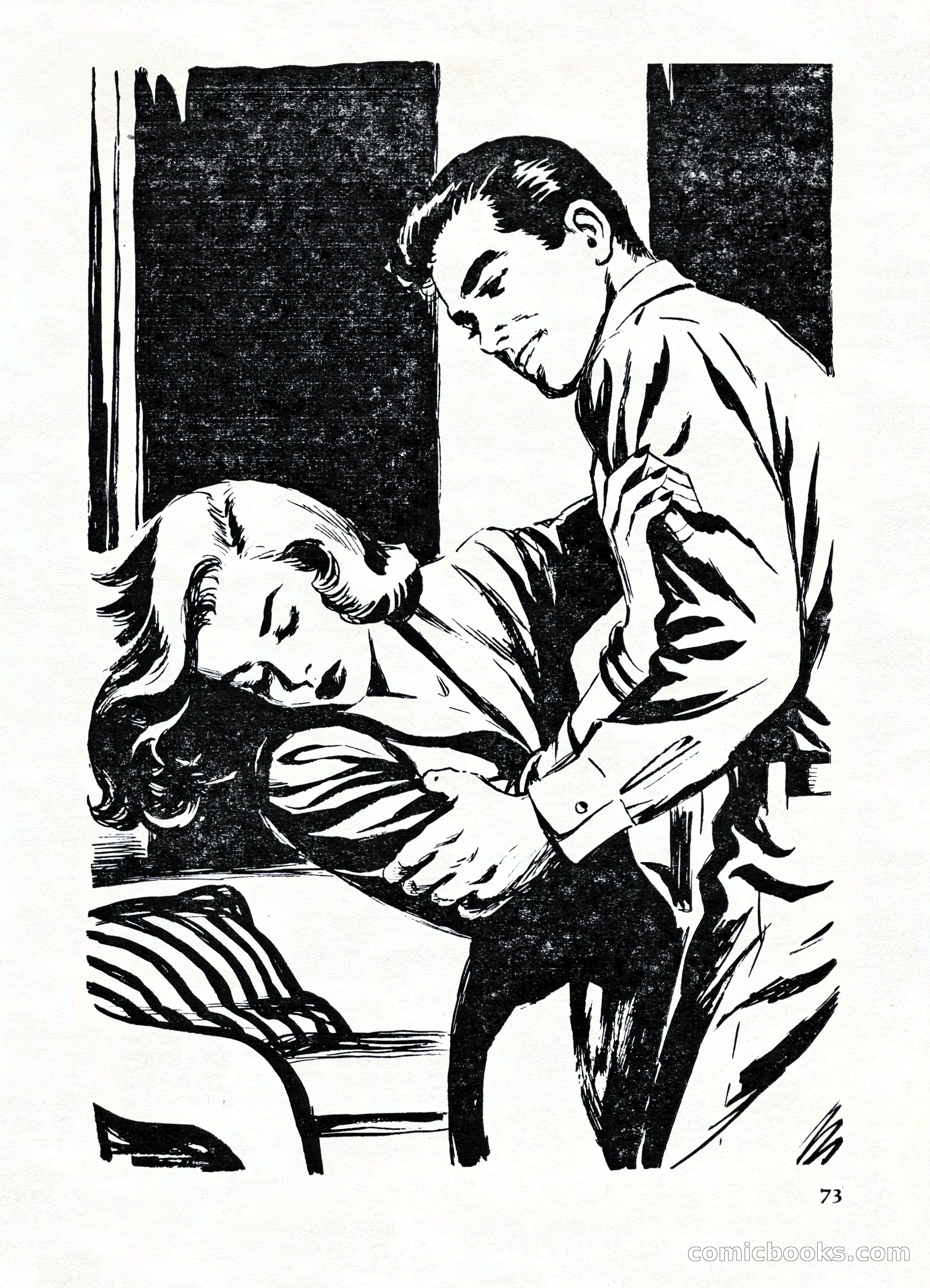 Fifteen Love Stories, March 1954 — page 73 of 116
