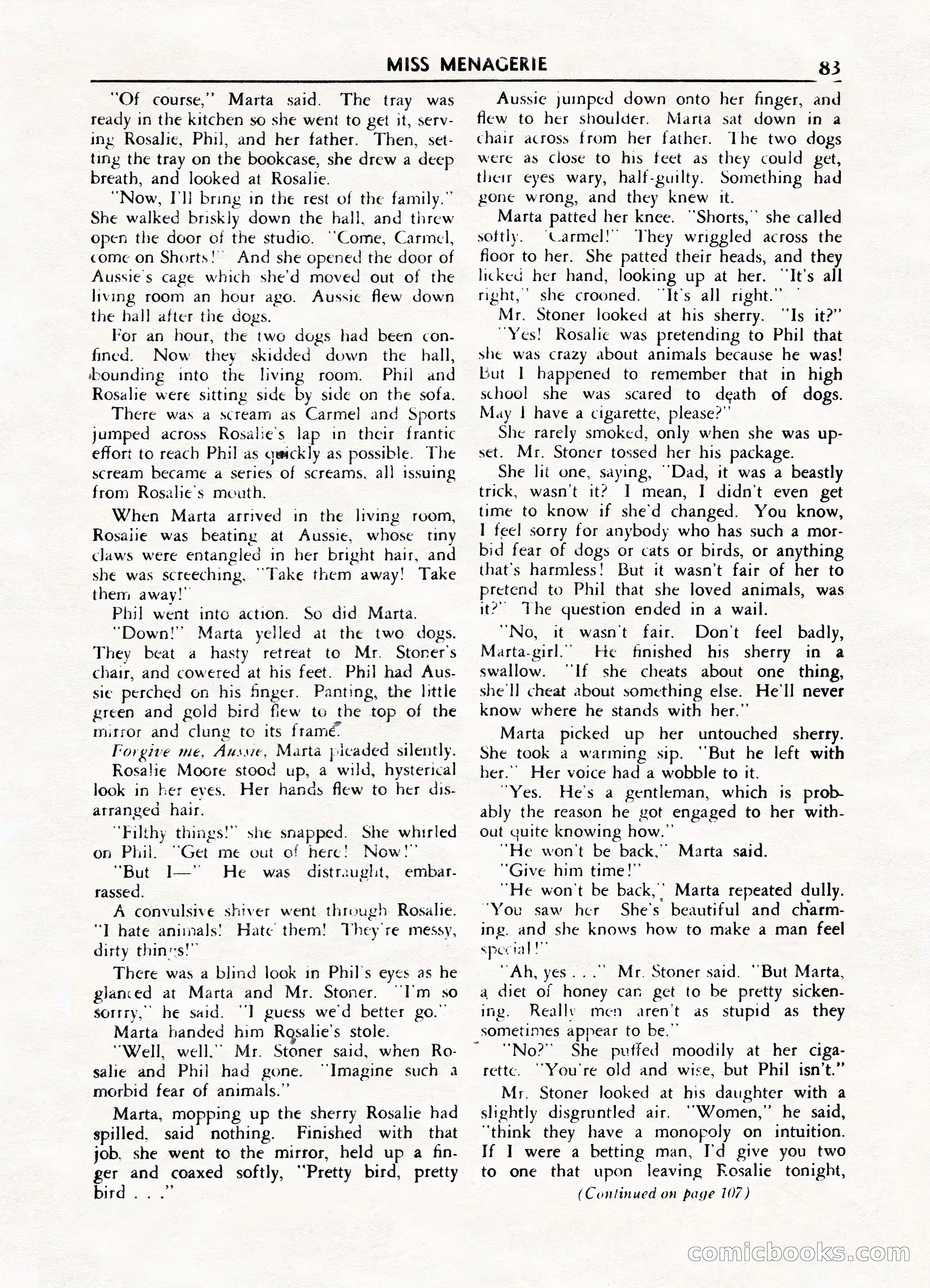 Fifteen Love Stories, March 1954 — page 83 of 116