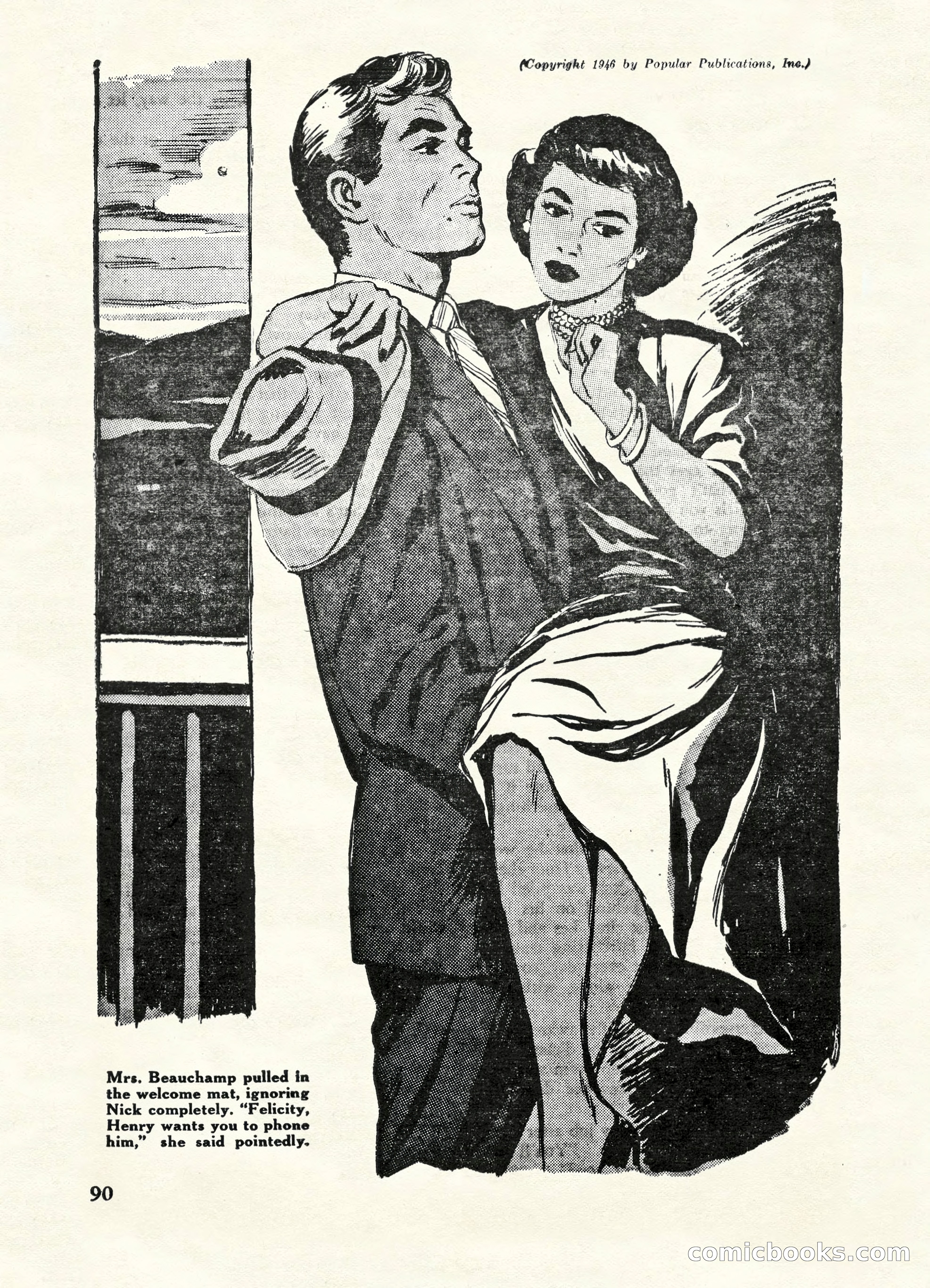 Fifteen Love Stories, March 1954 — page 90 of 116