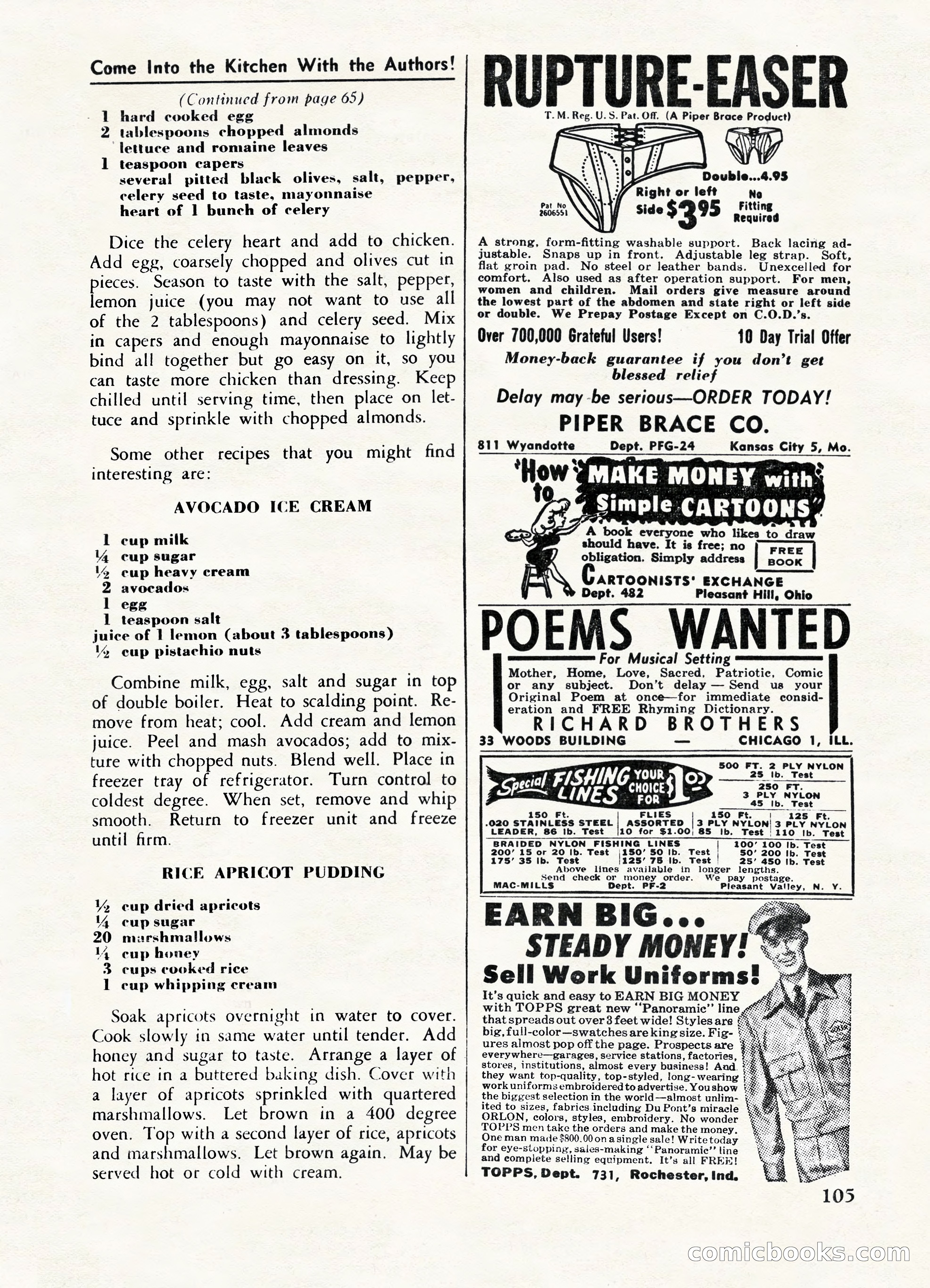 Fifteen Love Stories, March 1954 — page 105 of 116