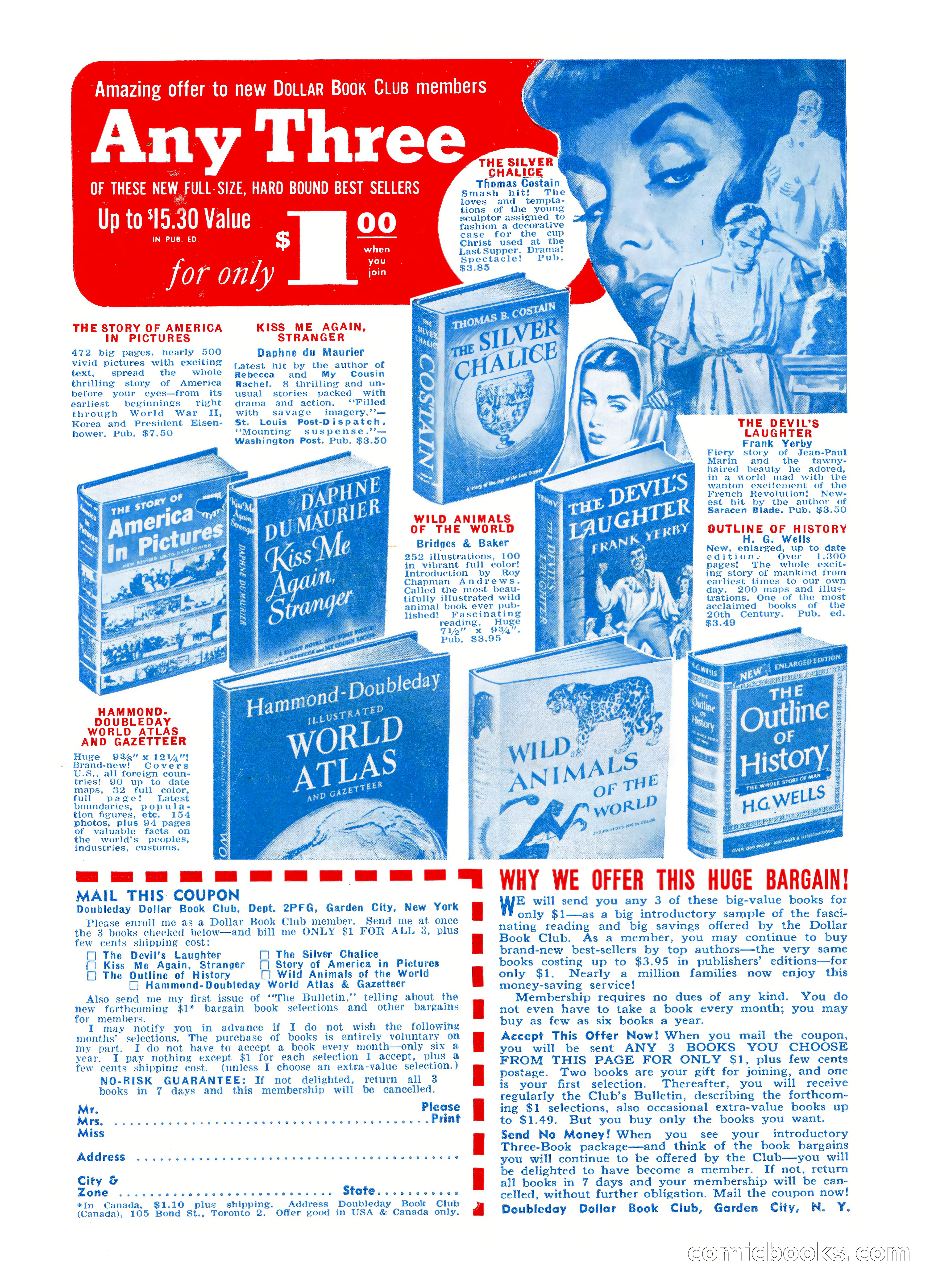 Fifteen Love Stories, March 1954 — page 116 of 116