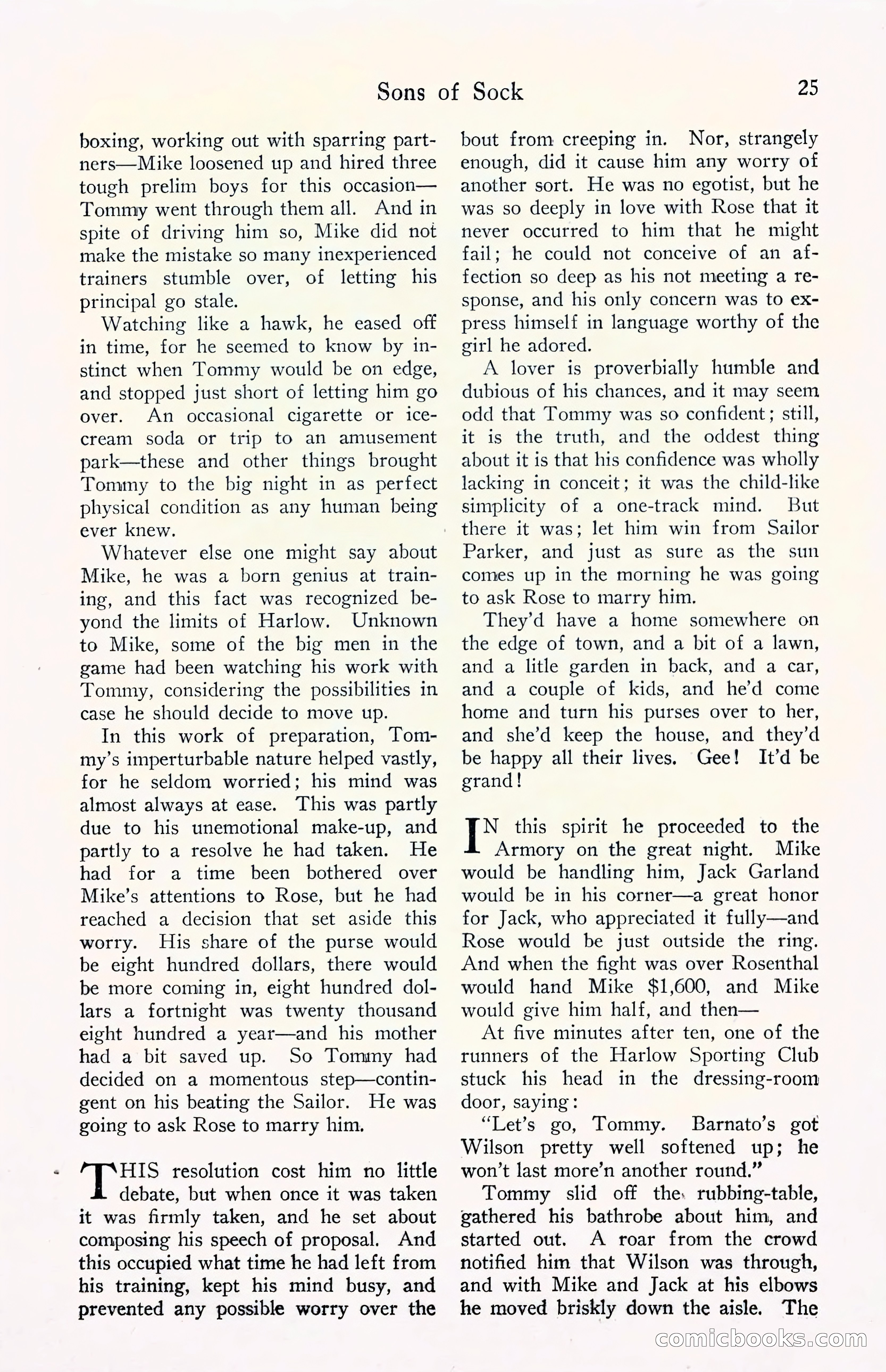 Fight Stories, September 1930 — page 27 of 133