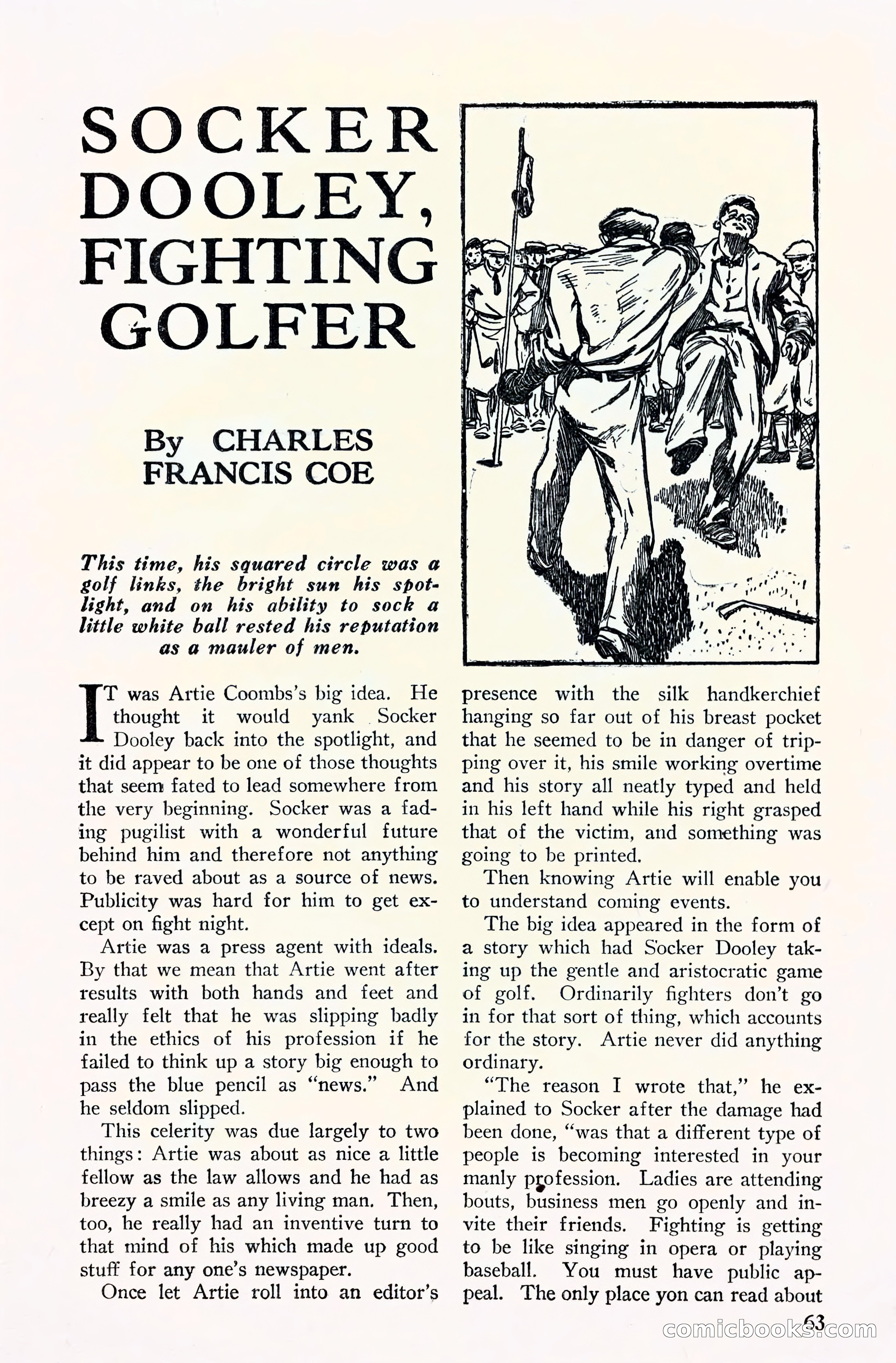 Fight Stories, September 1930 — page 65 of 133
