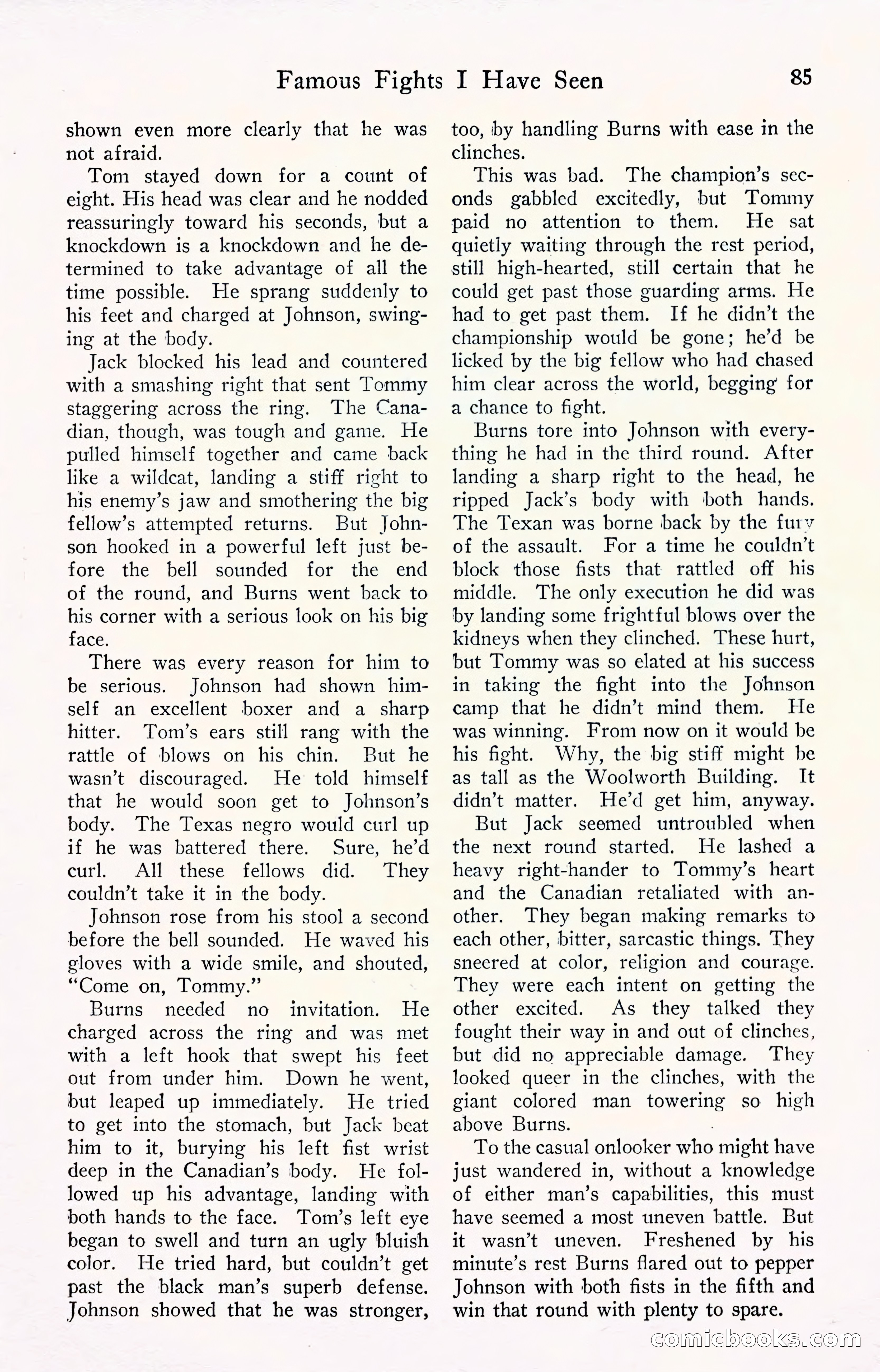 Fight Stories, September 1930 — page 87 of 133