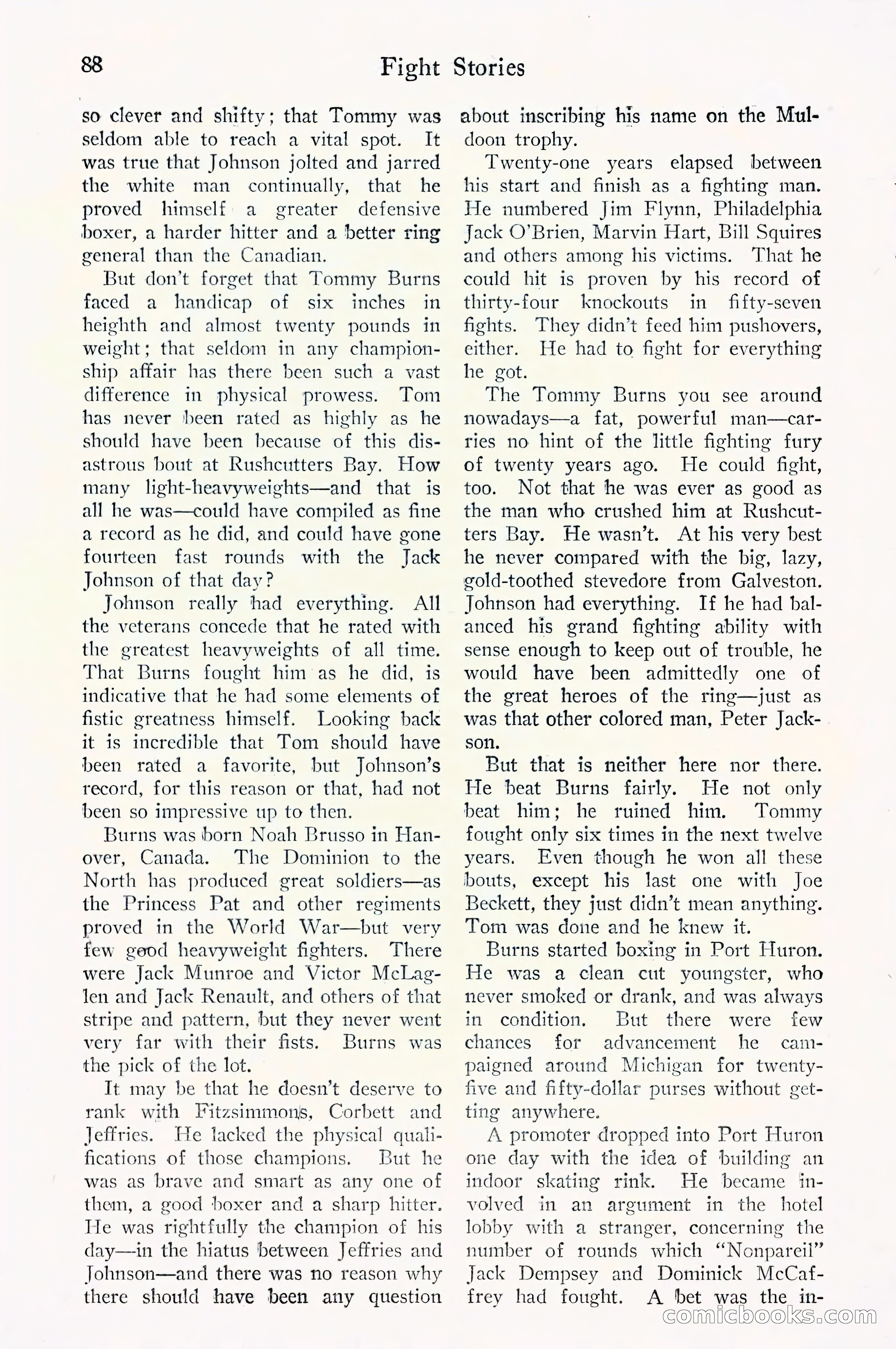 Fight Stories, September 1930 — page 90 of 133