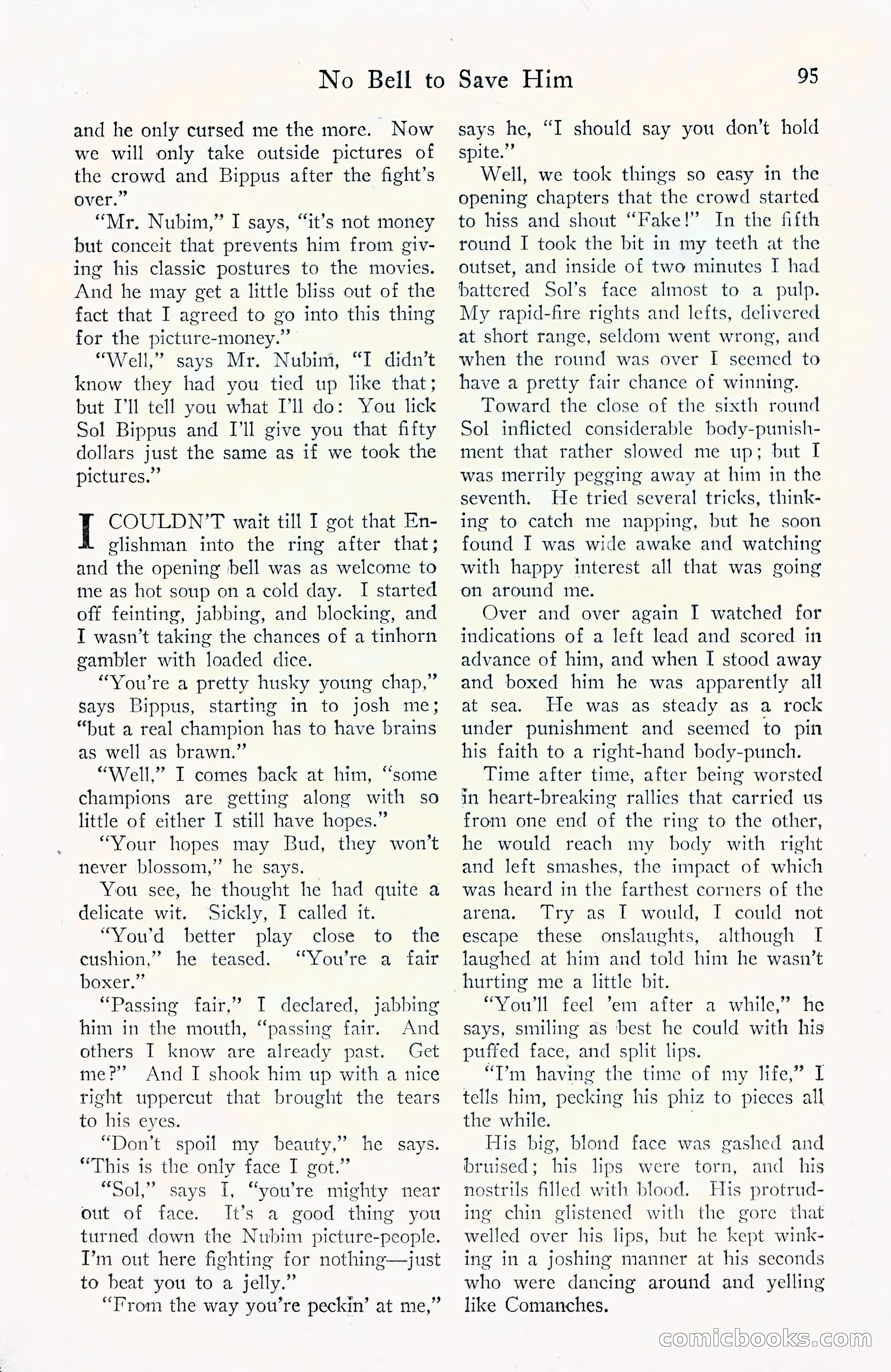 Fight Stories, September 1930 — page 97 of 133