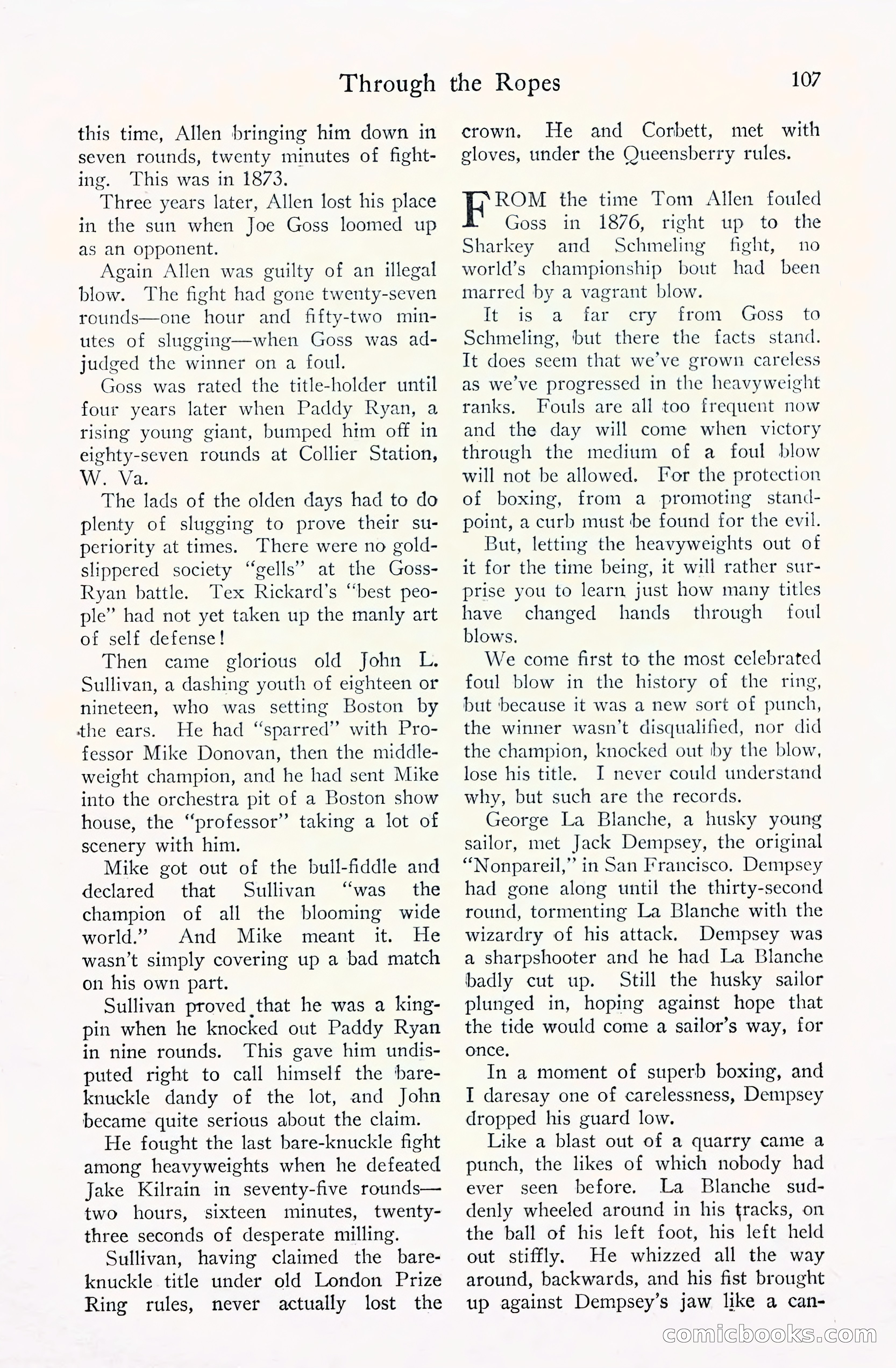 Fight Stories, September 1930 — page 109 of 133