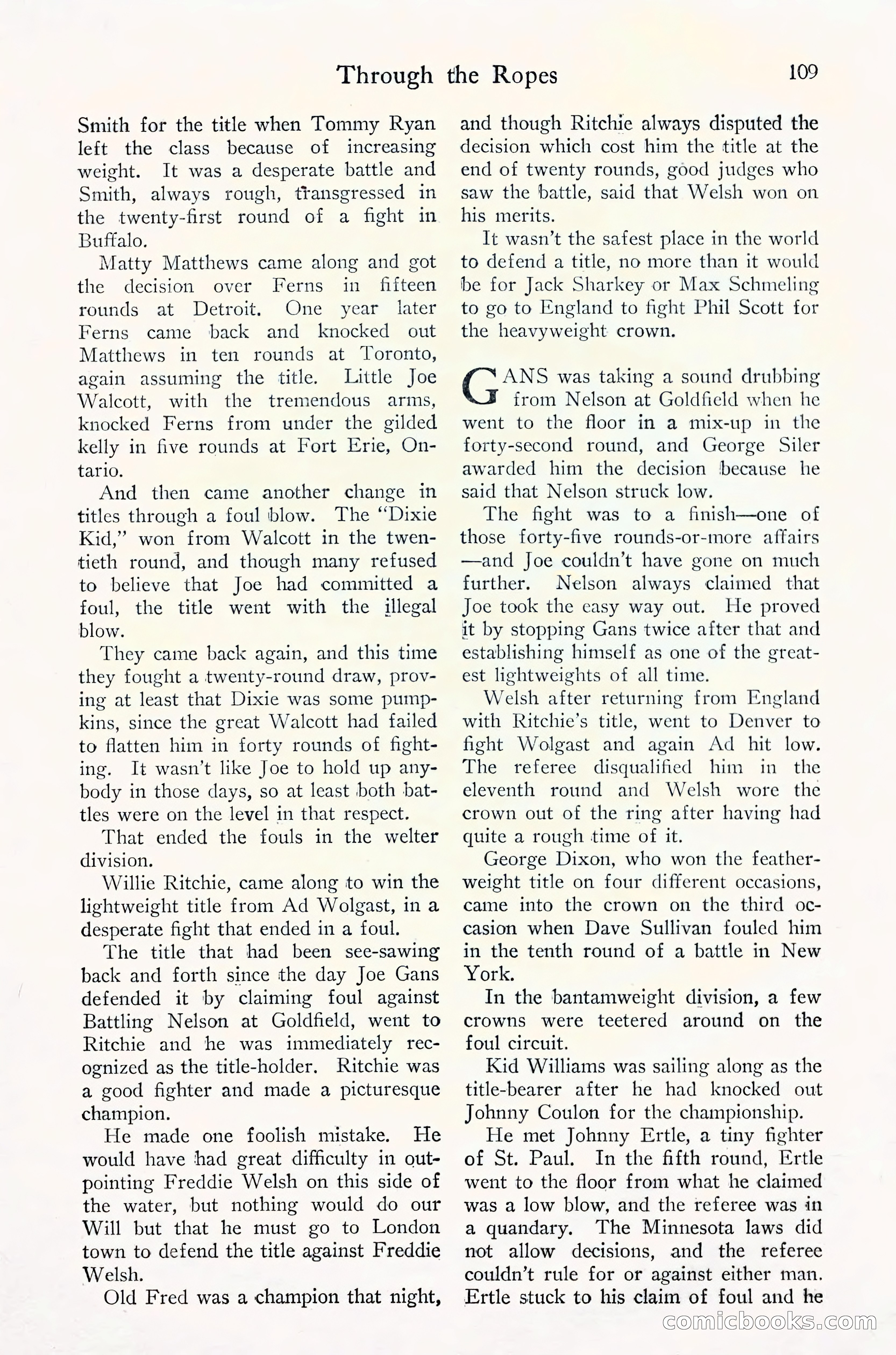 Fight Stories, September 1930 — page 111 of 133