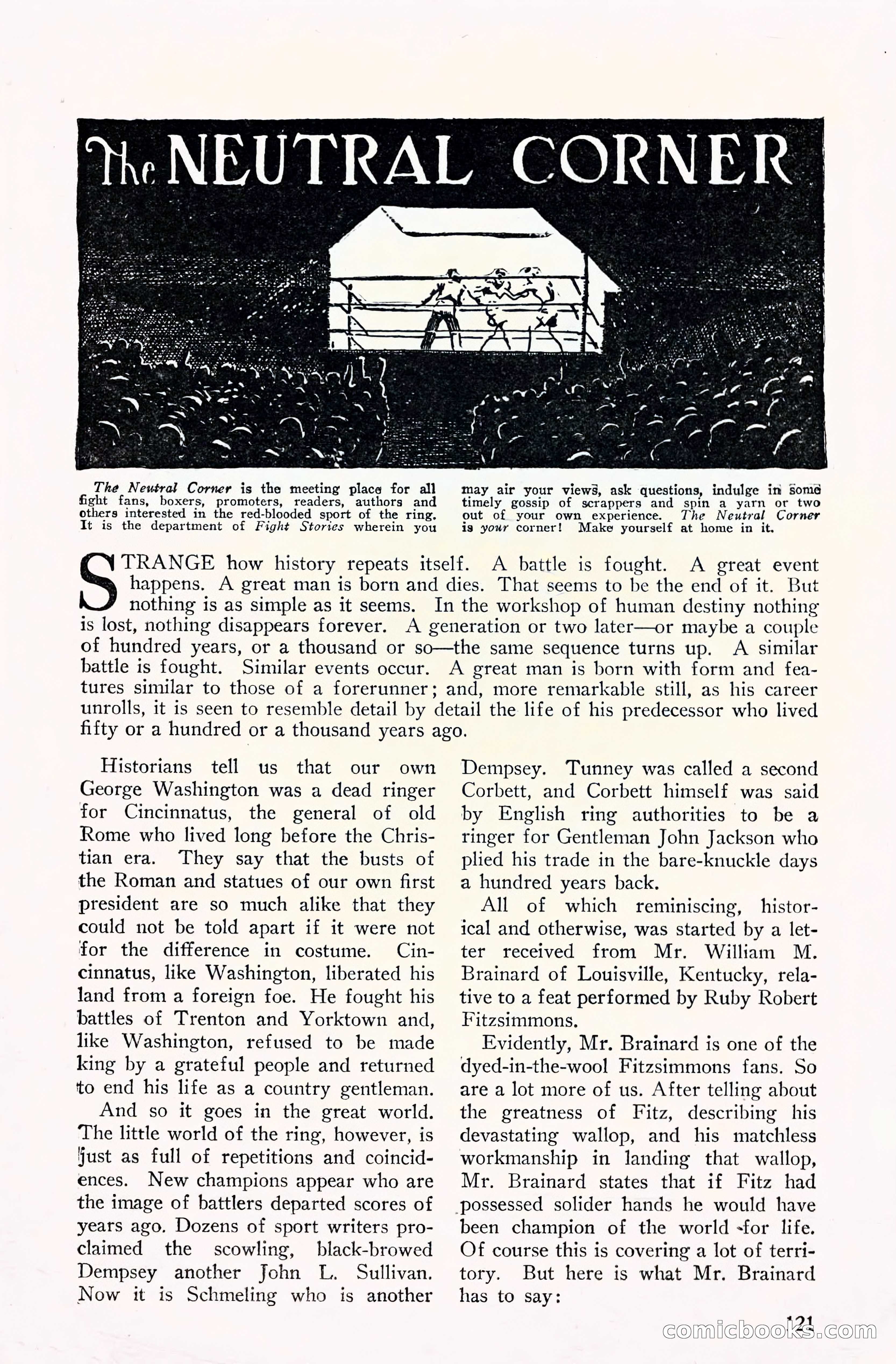 Fight Stories, September 1930 — page 123 of 133