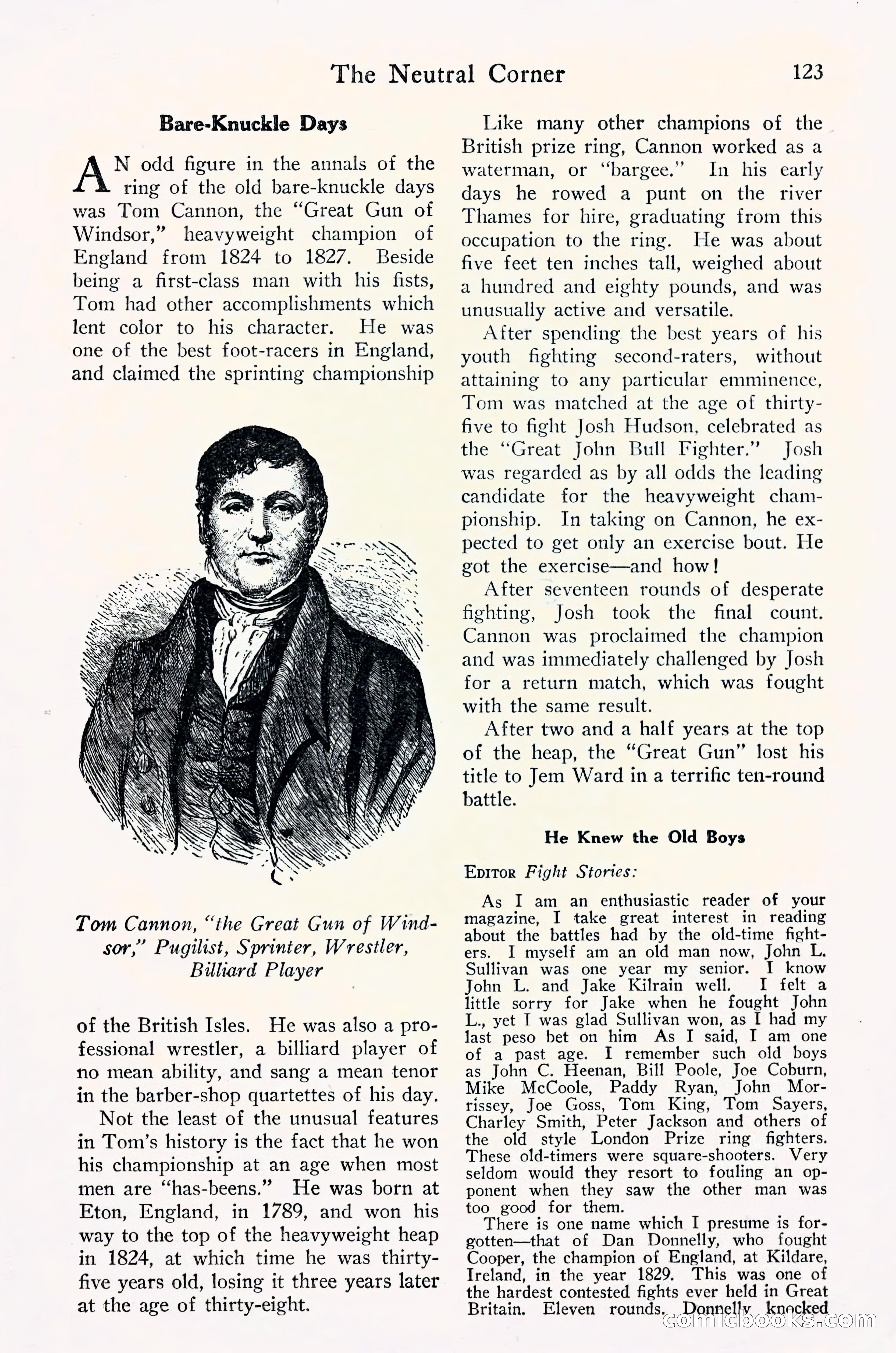 Fight Stories, September 1930 — page 125 of 133