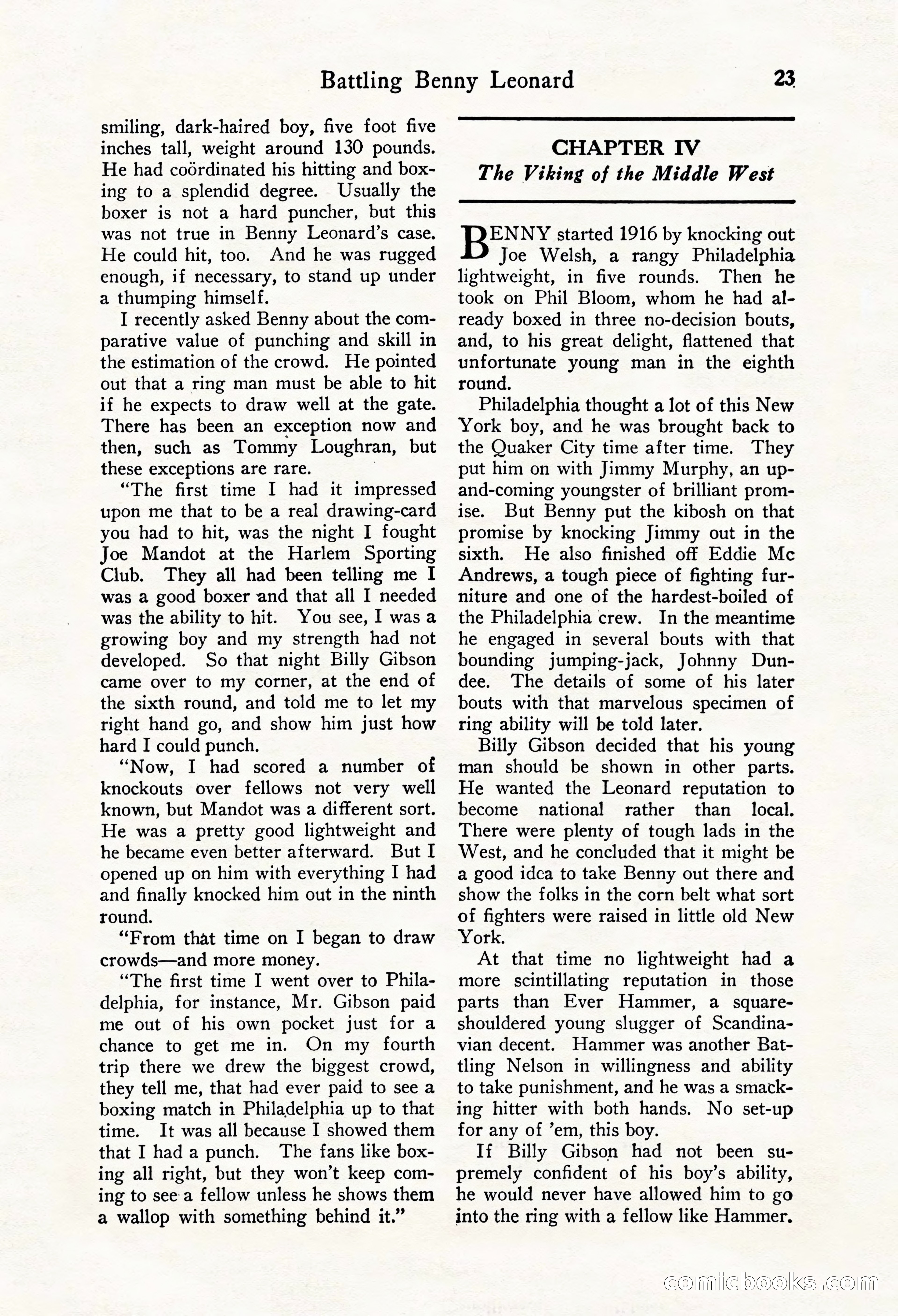 Fight Stories, October 1931 — page 25 of 132