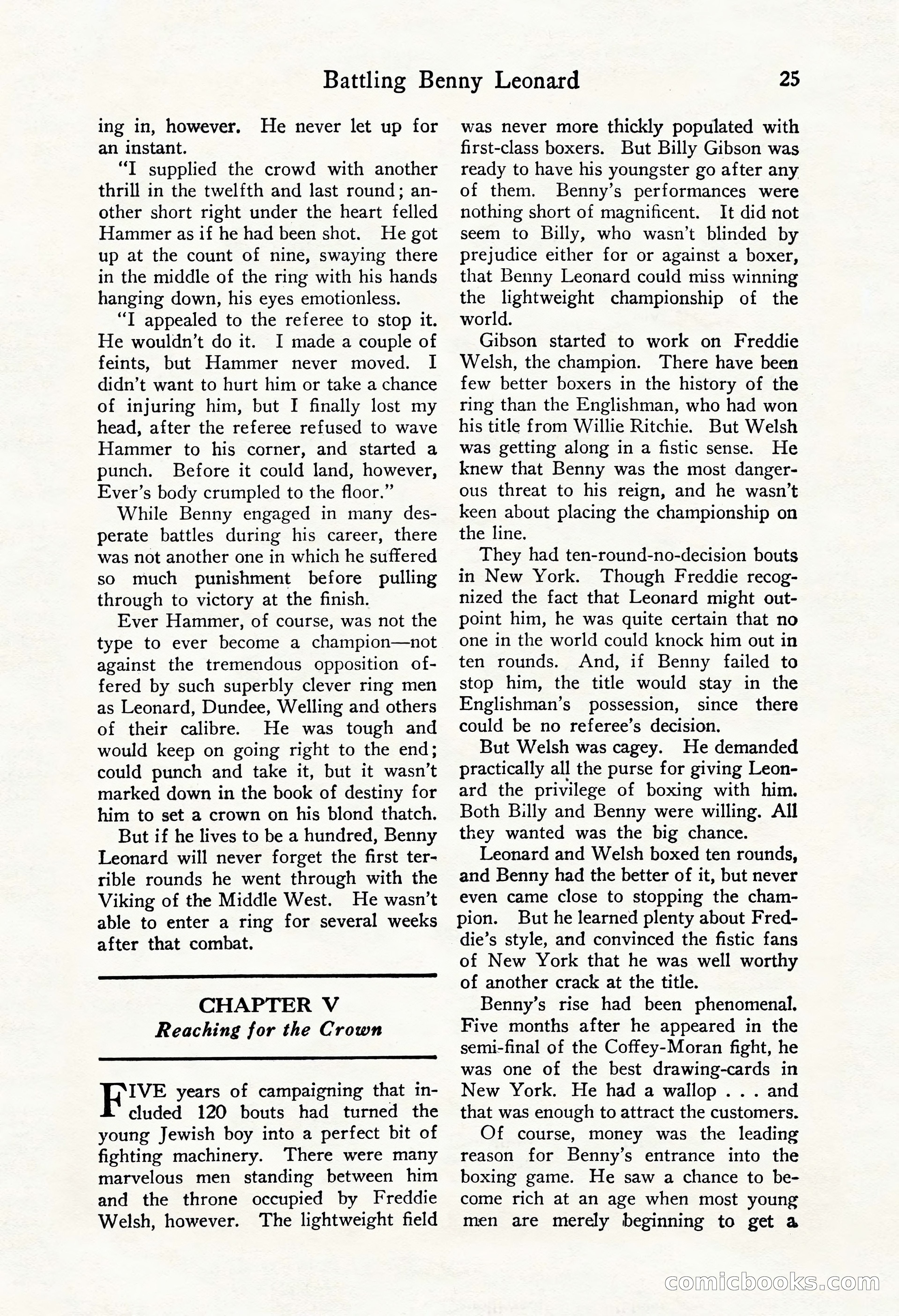 Fight Stories, October 1931 — page 27 of 132