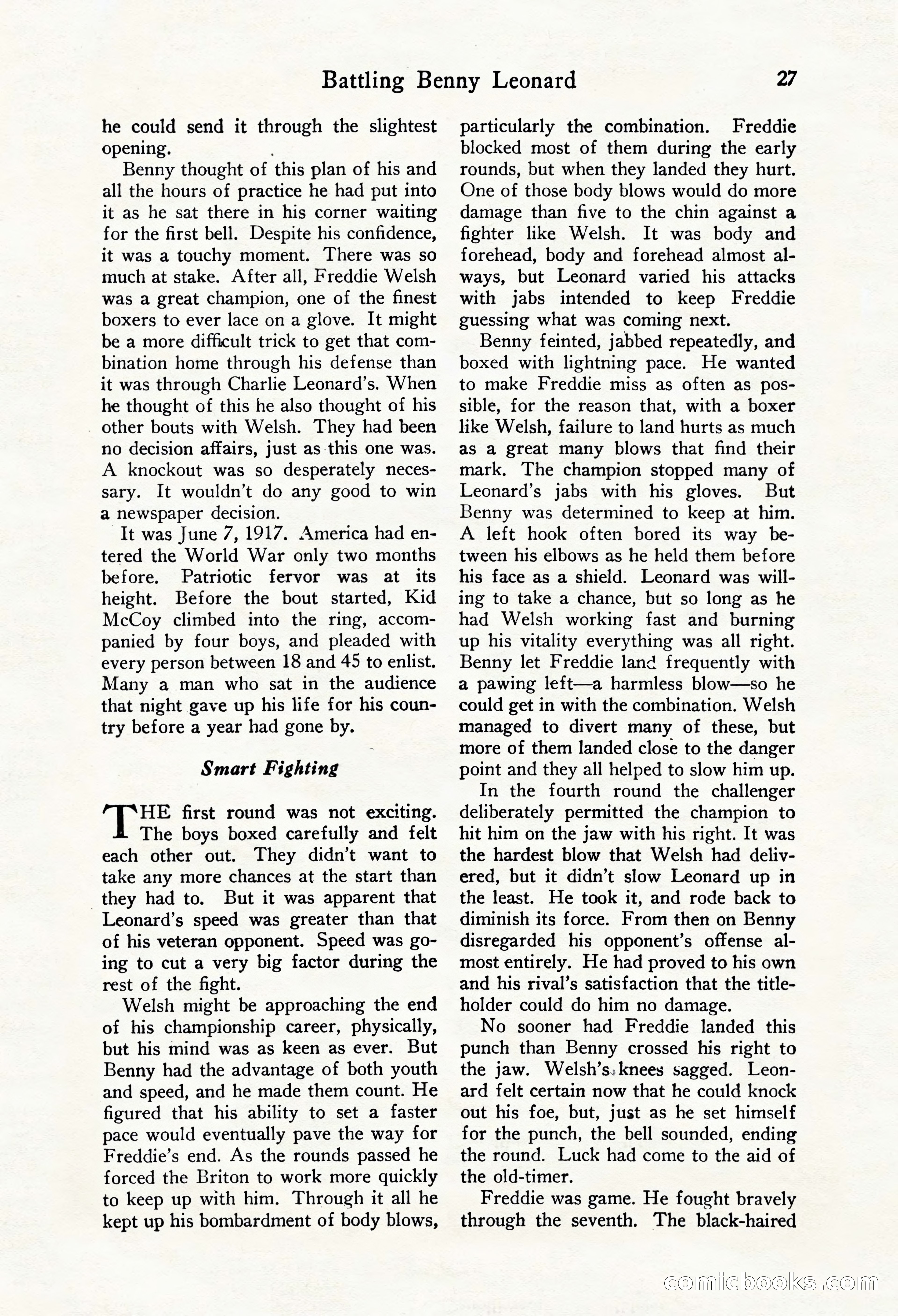 Fight Stories, October 1931 — page 29 of 132
