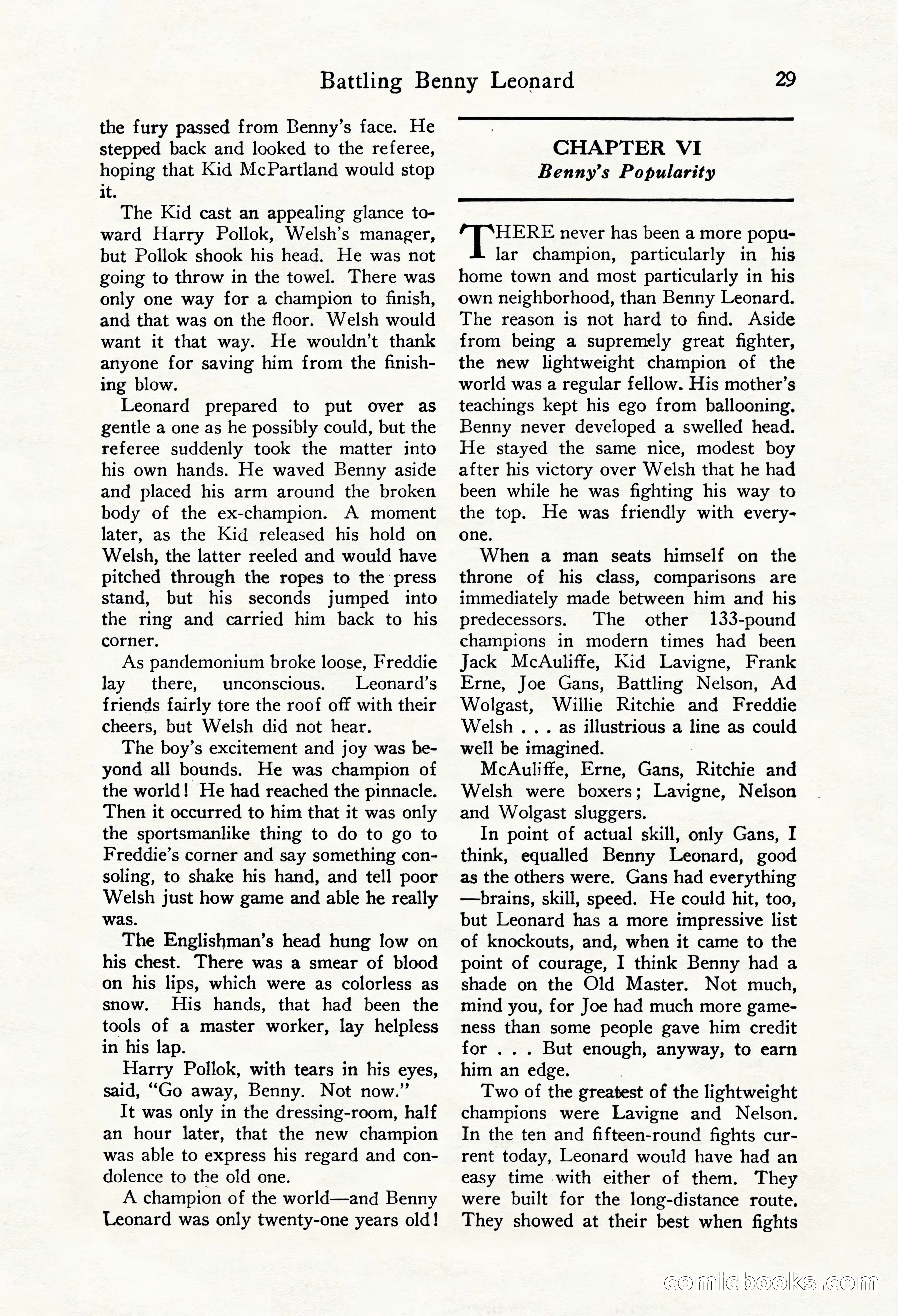 Fight Stories, October 1931 — page 31 of 132