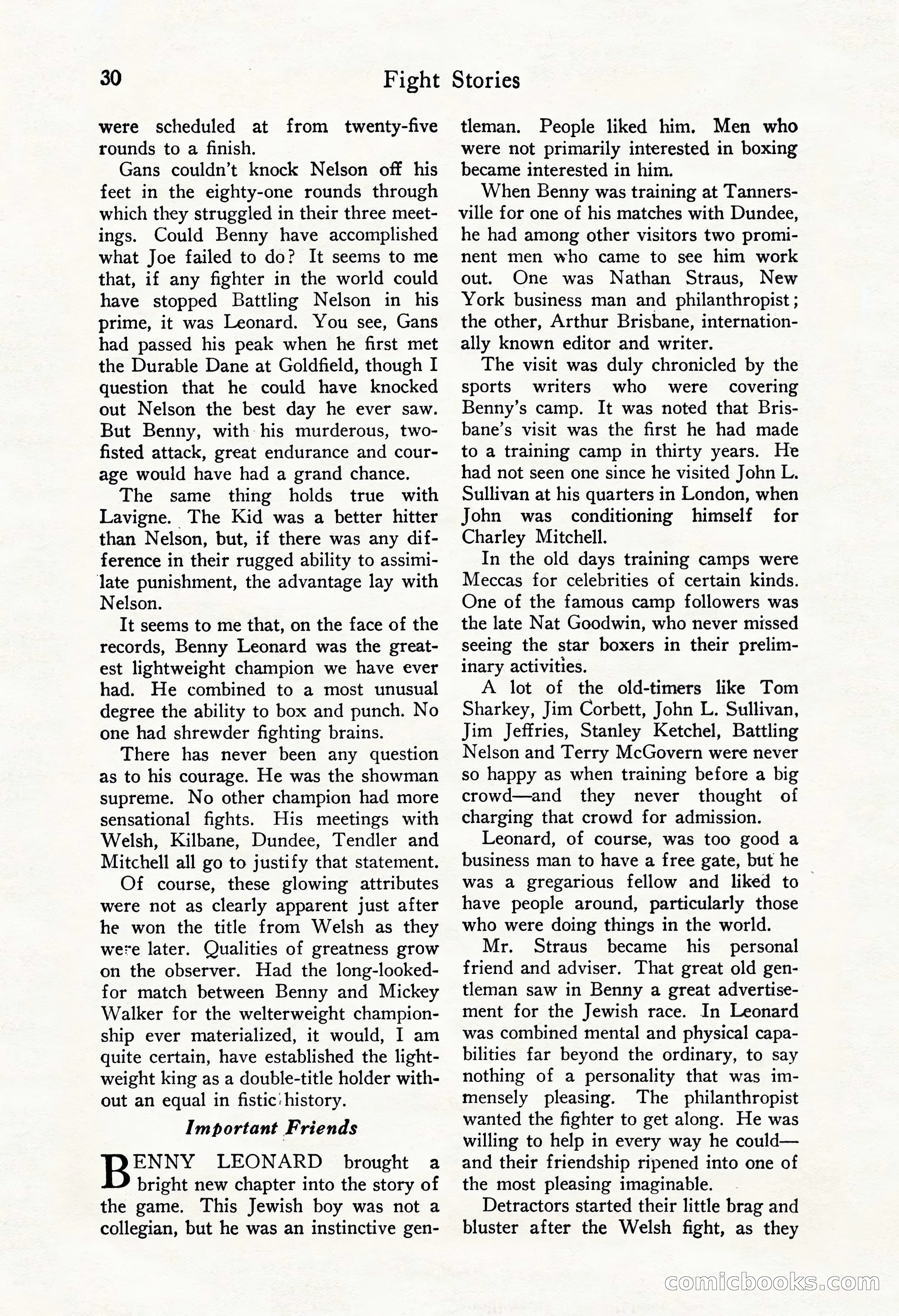 Fight Stories, October 1931 — page 32 of 132