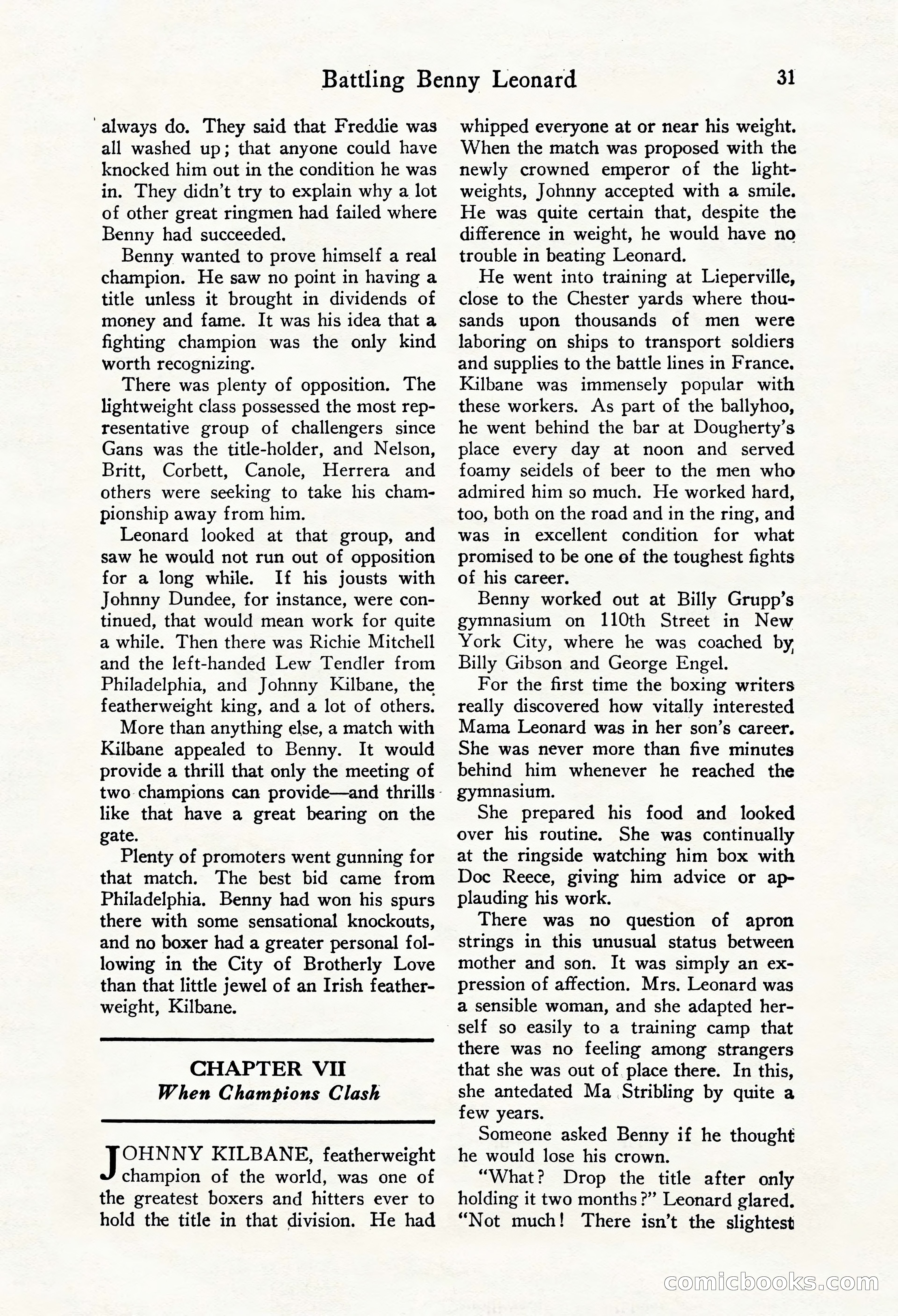 Fight Stories, October 1931 — page 33 of 132