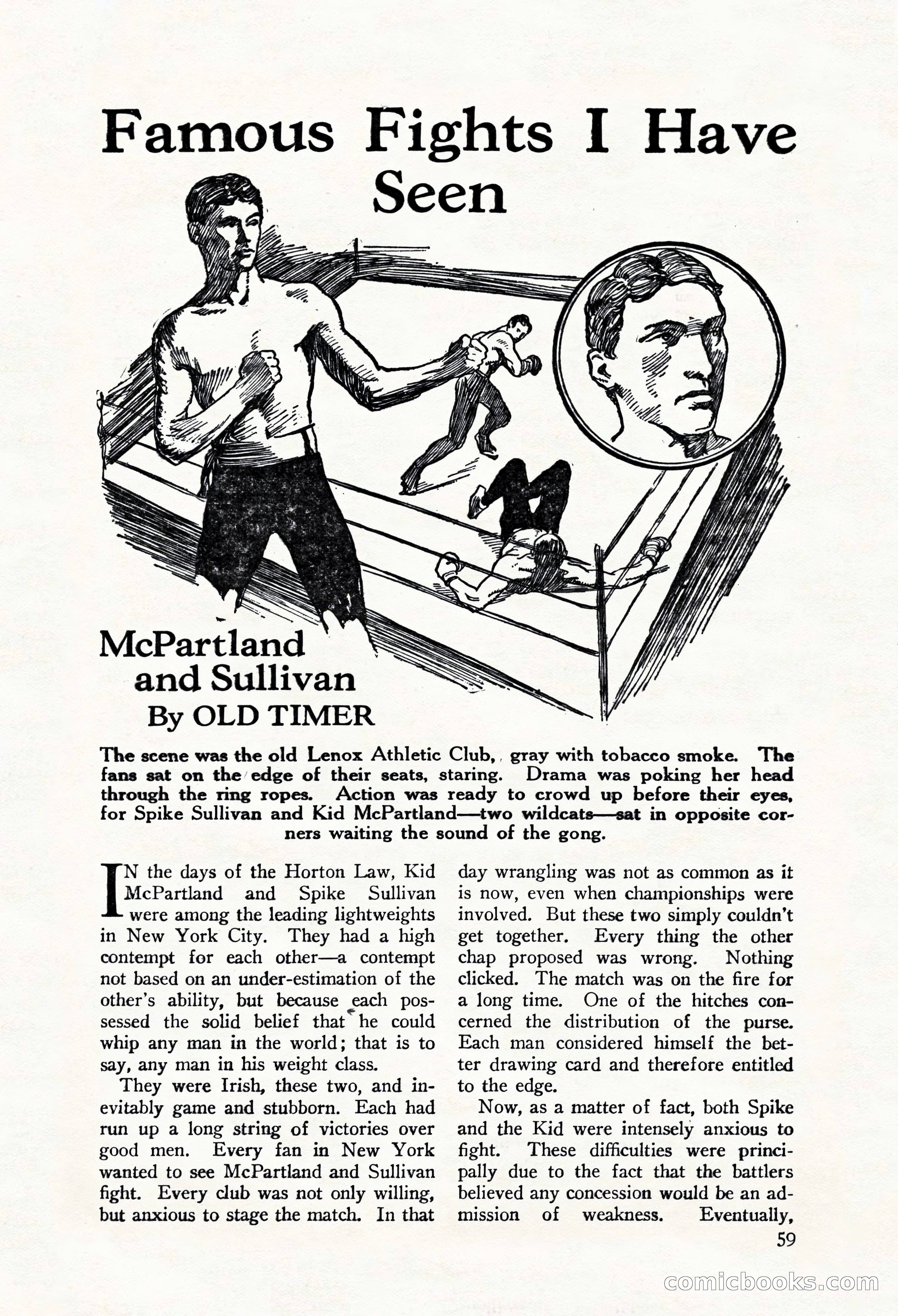 Fight Stories, October 1931 — page 61 of 132