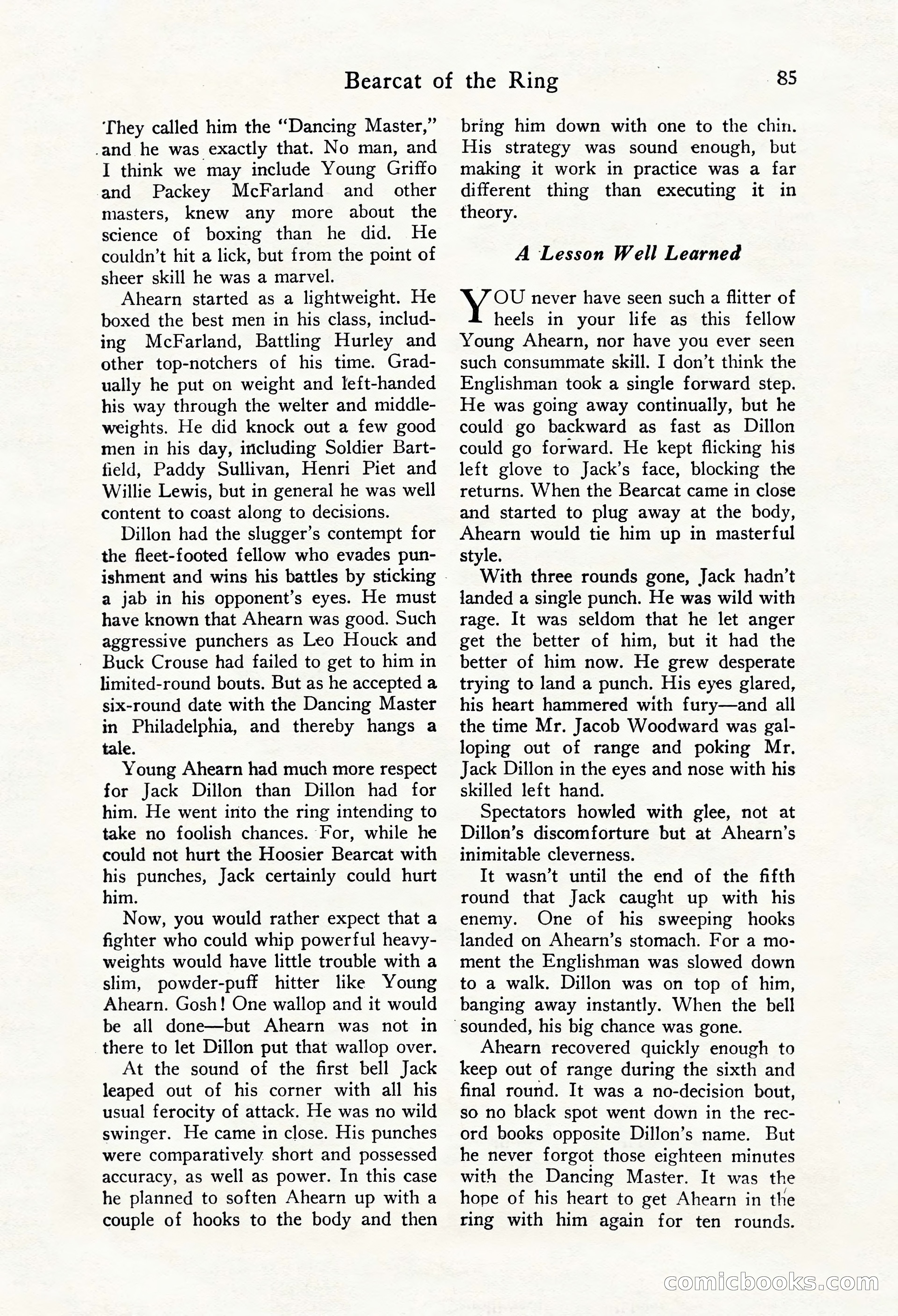 Fight Stories, October 1931 — page 87 of 132
