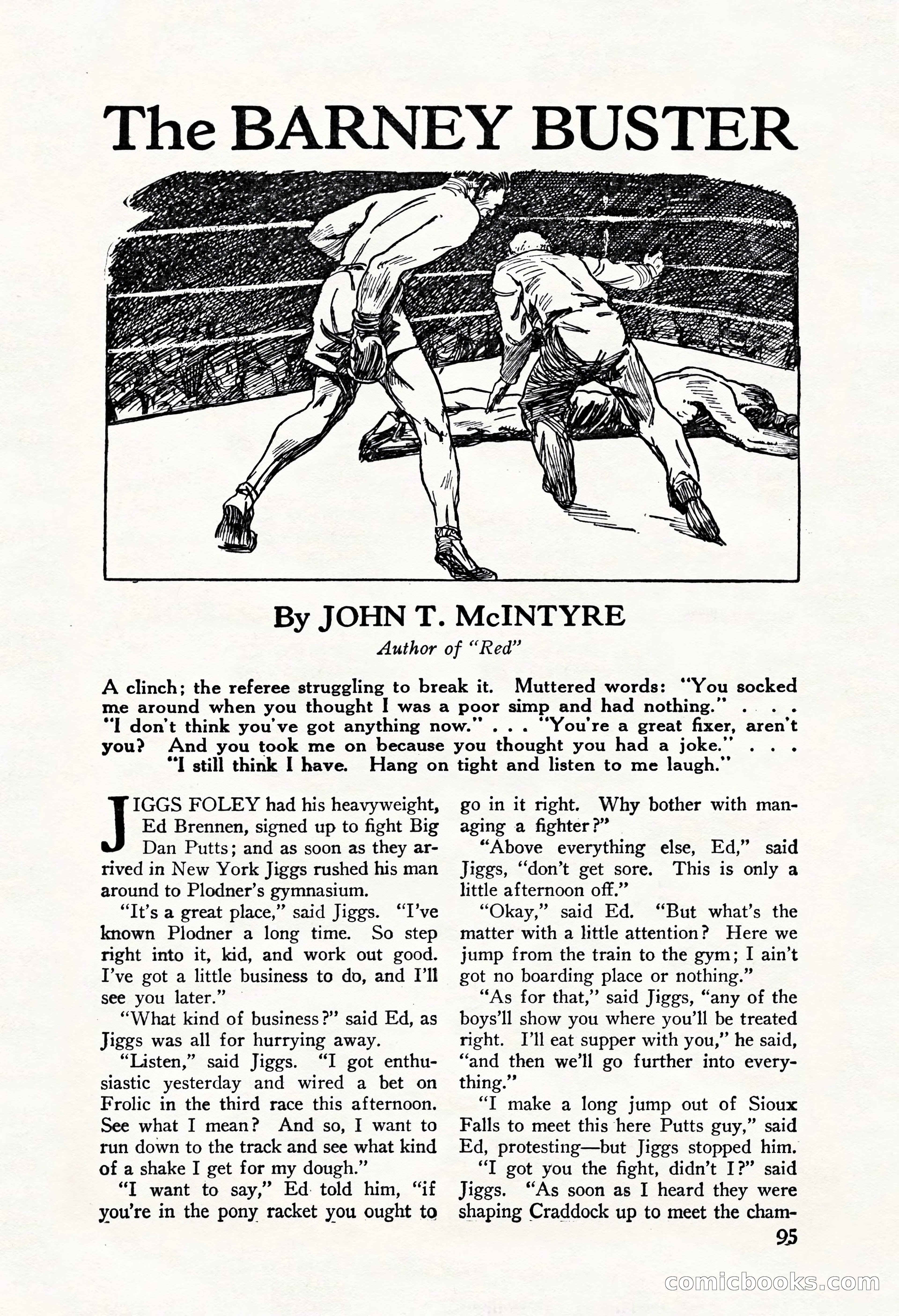 Fight Stories, October 1931 — page 97 of 132
