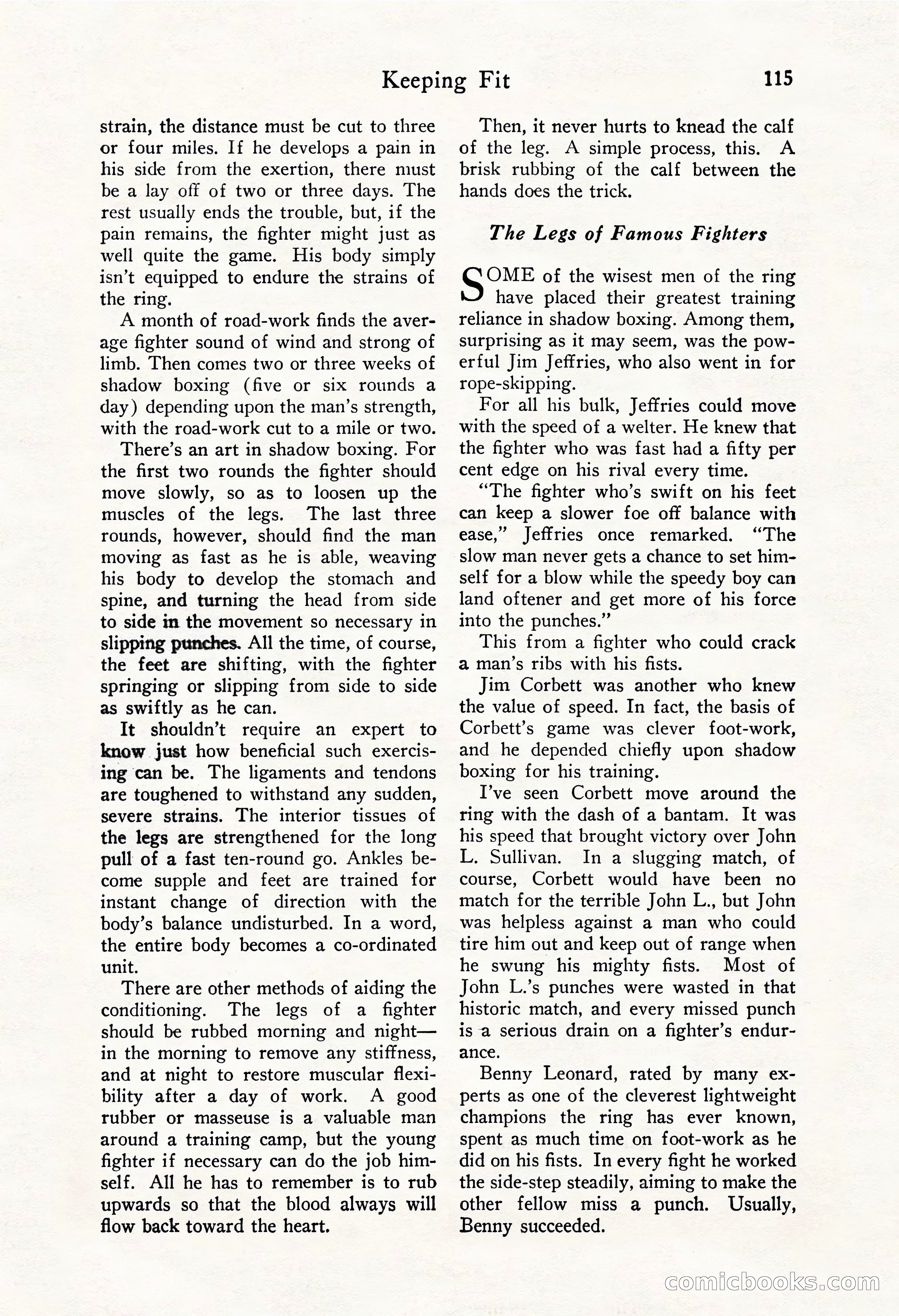 Fight Stories, October 1931 — page 117 of 132