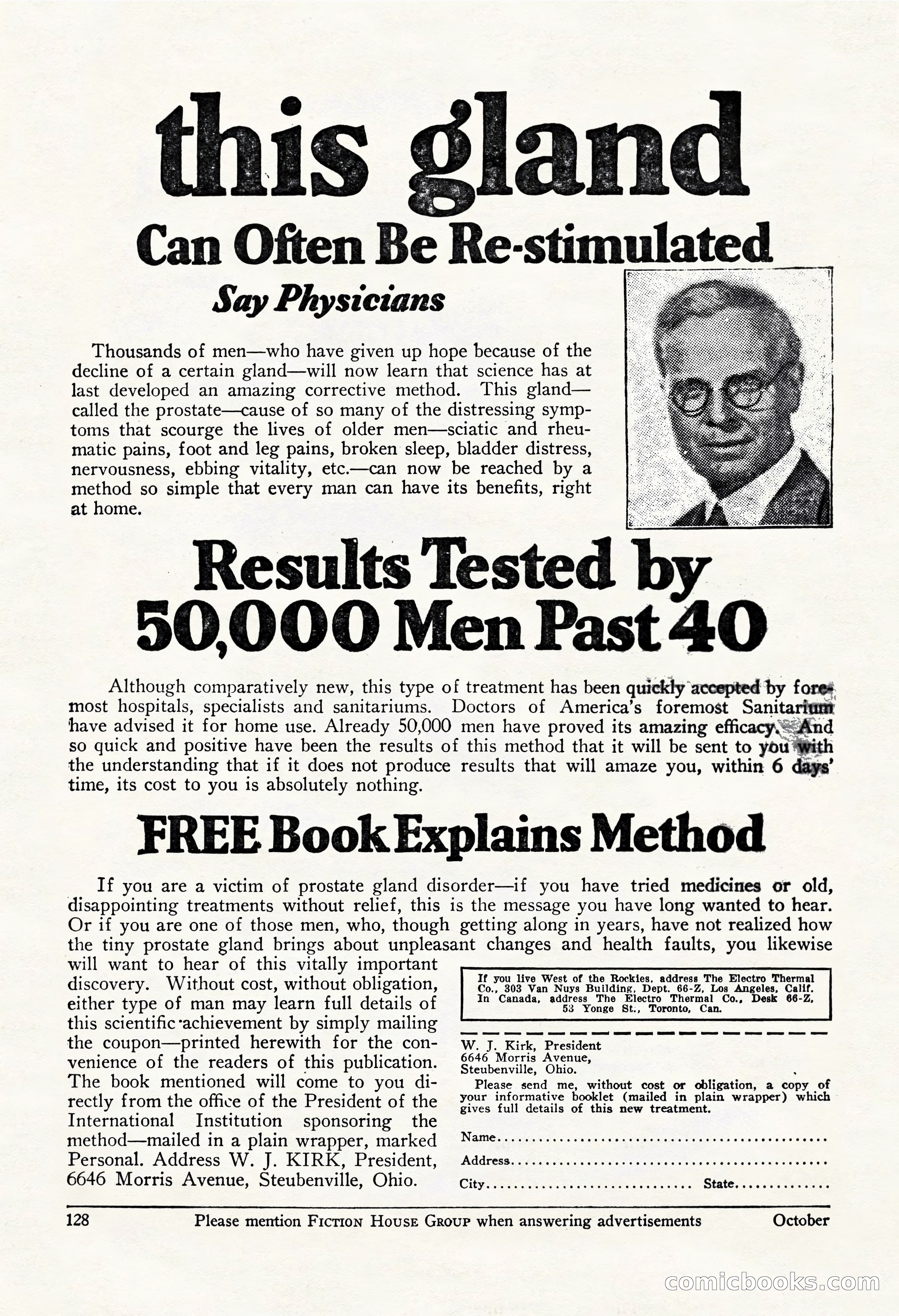Fight Stories, October 1931 — page 130 of 132