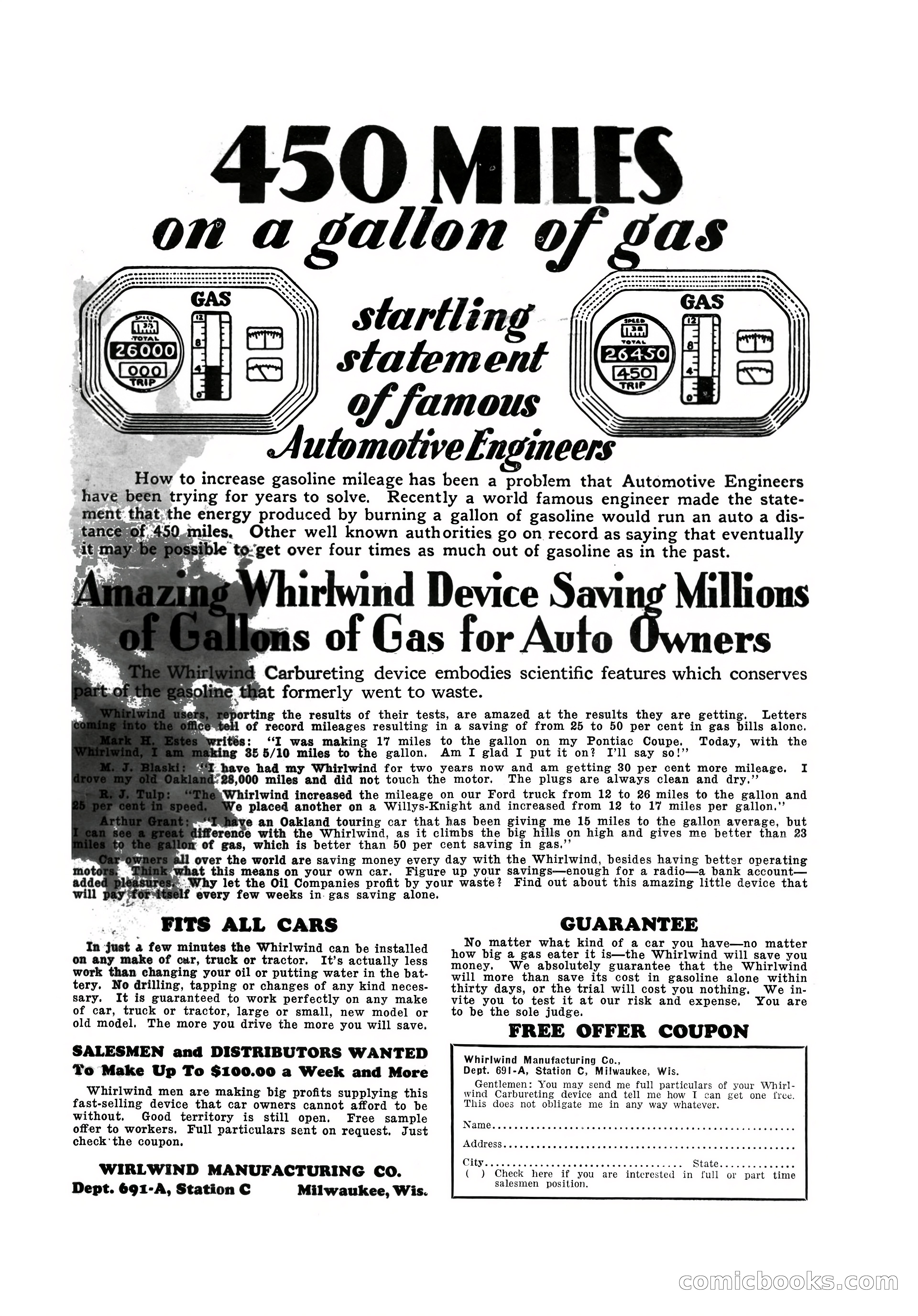 Fight Stories, October 1931 — page 131 of 132