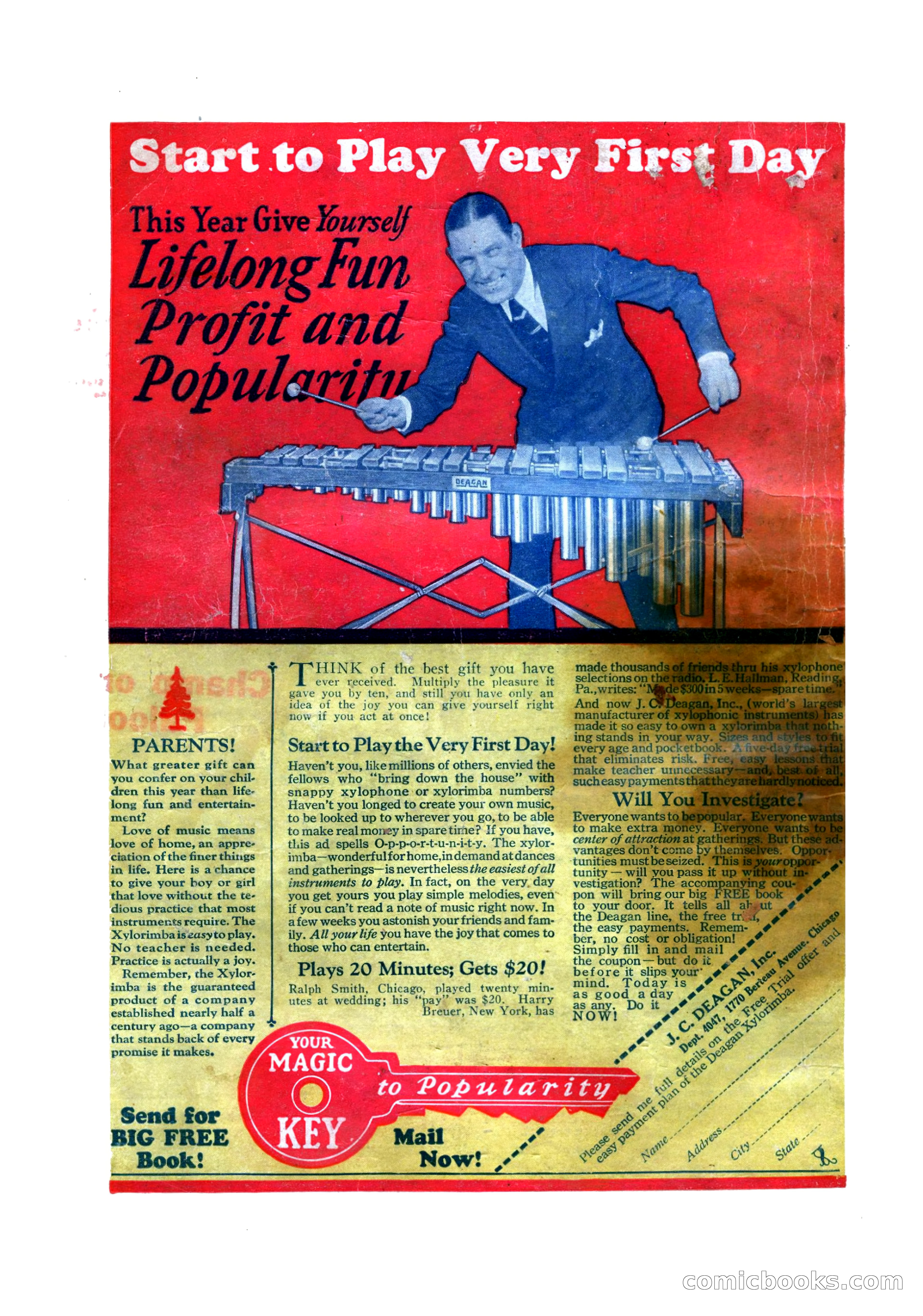 Fight Stories, October 1931 — page 132 of 132