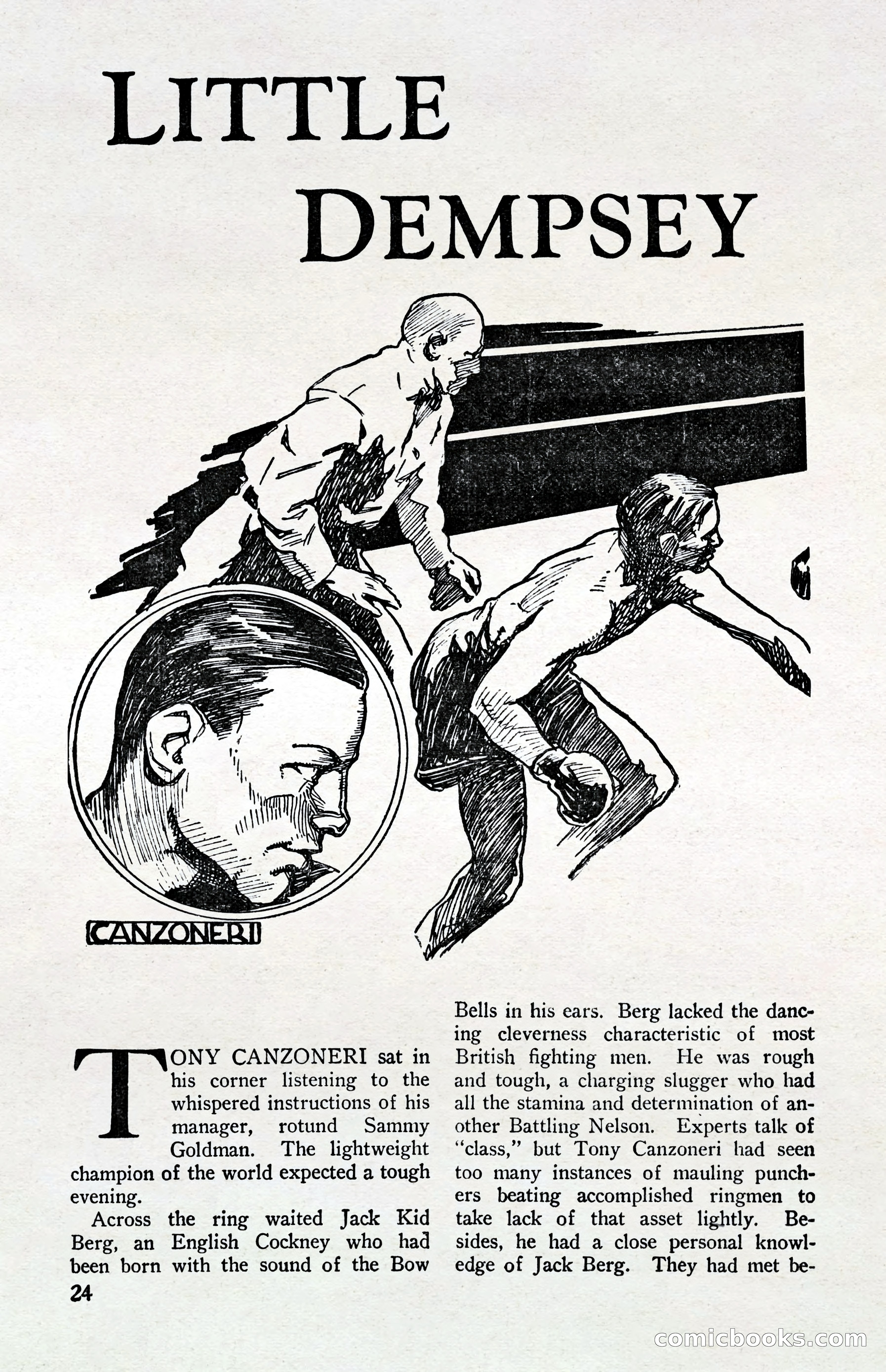 Fight Stories, April 1932 — page 26 of 132